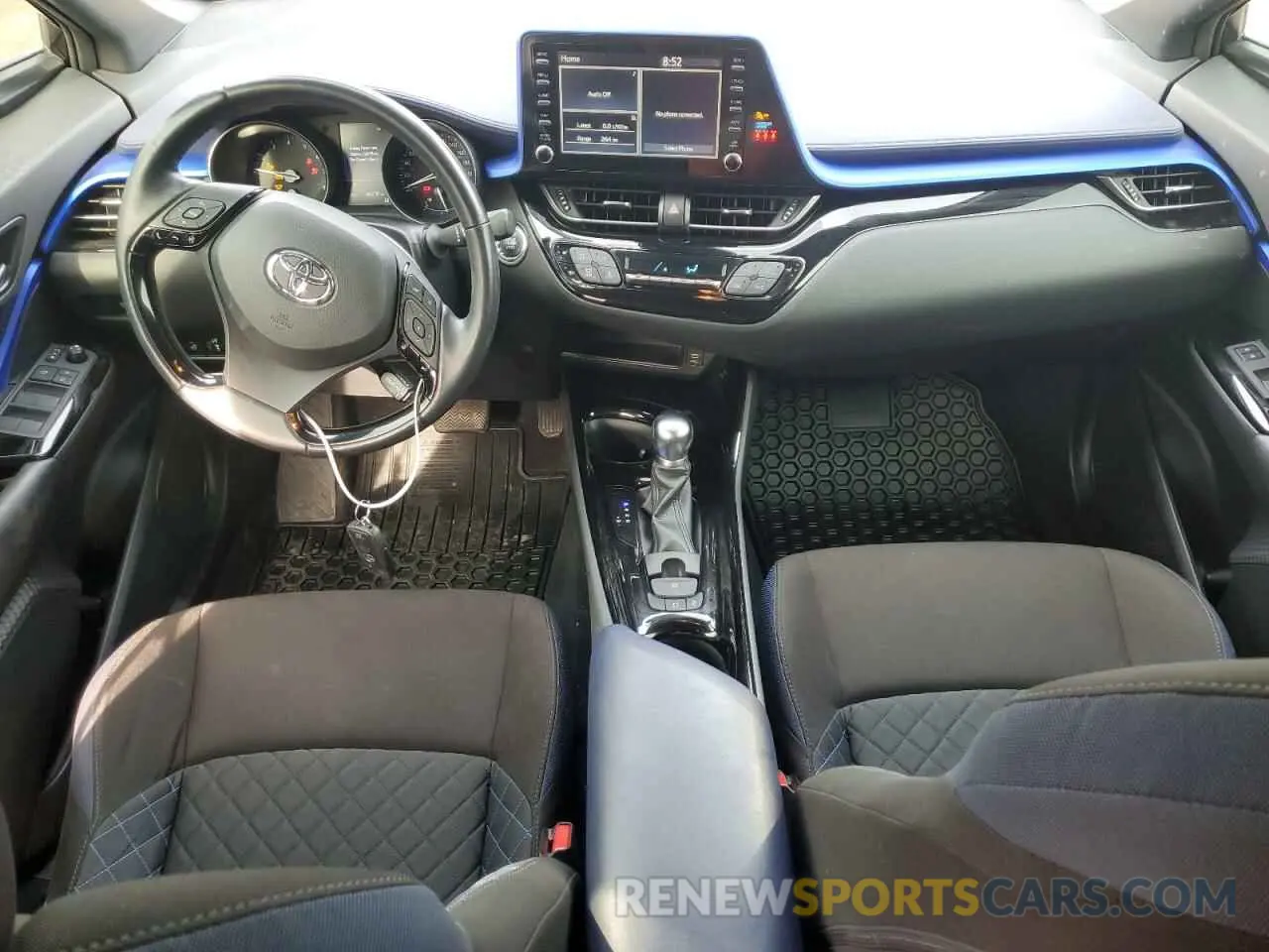 8 fotografías del automóvil dañado JTNKHMBX4L1081811 TOYOTA C-HR 2020