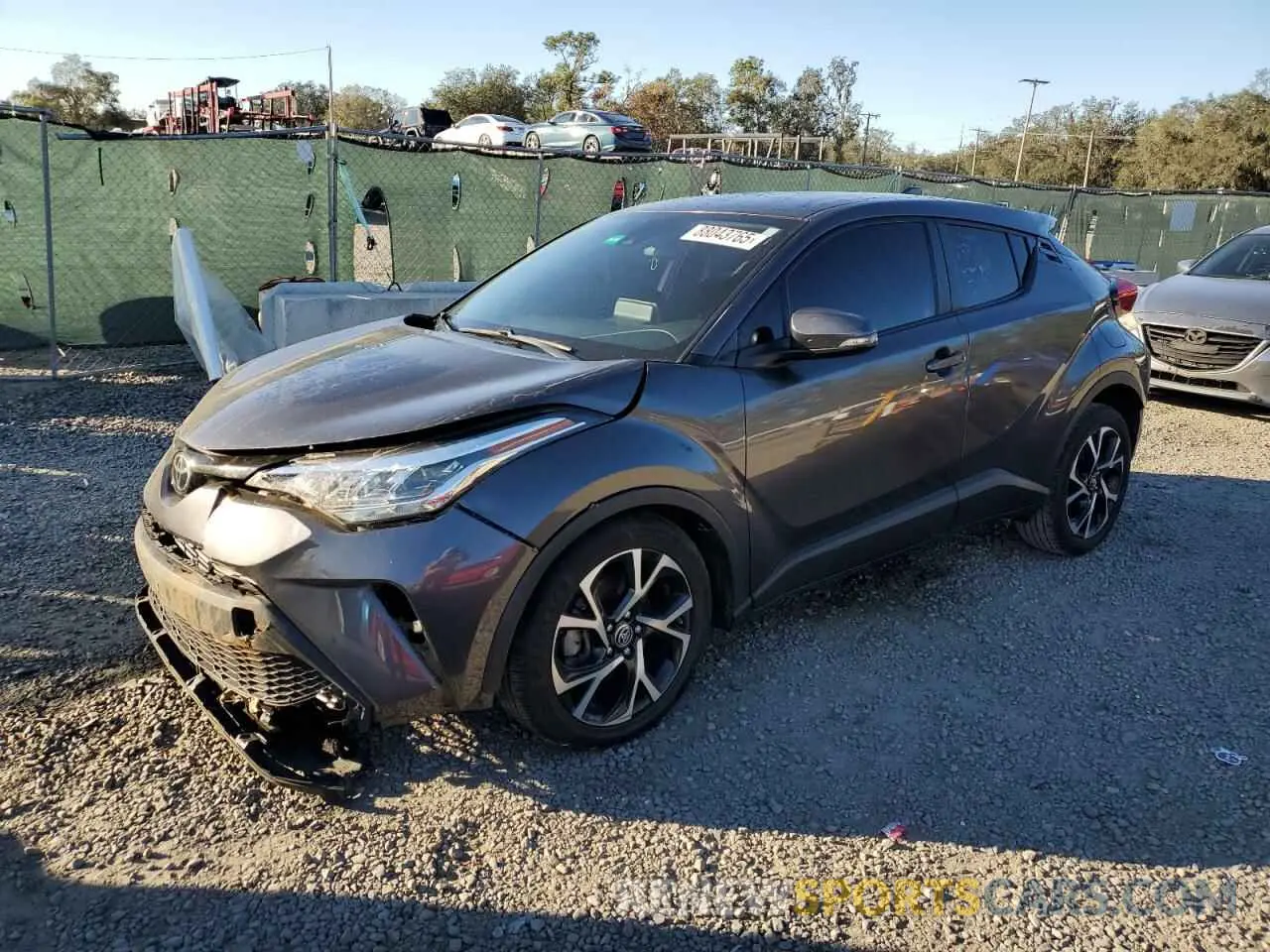1 fotografías del automóvil dañado JTNKHMBX4L1091769 TOYOTA C-HR 2020
