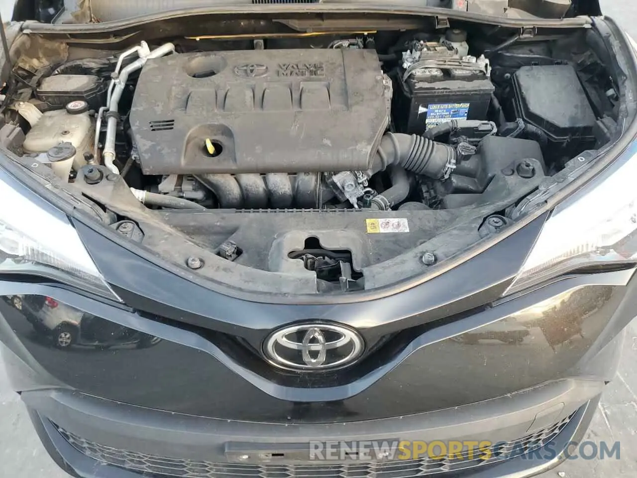 11 fotografías del automóvil dañado JTNKHMBX4L1092016 TOYOTA C-HR 2020