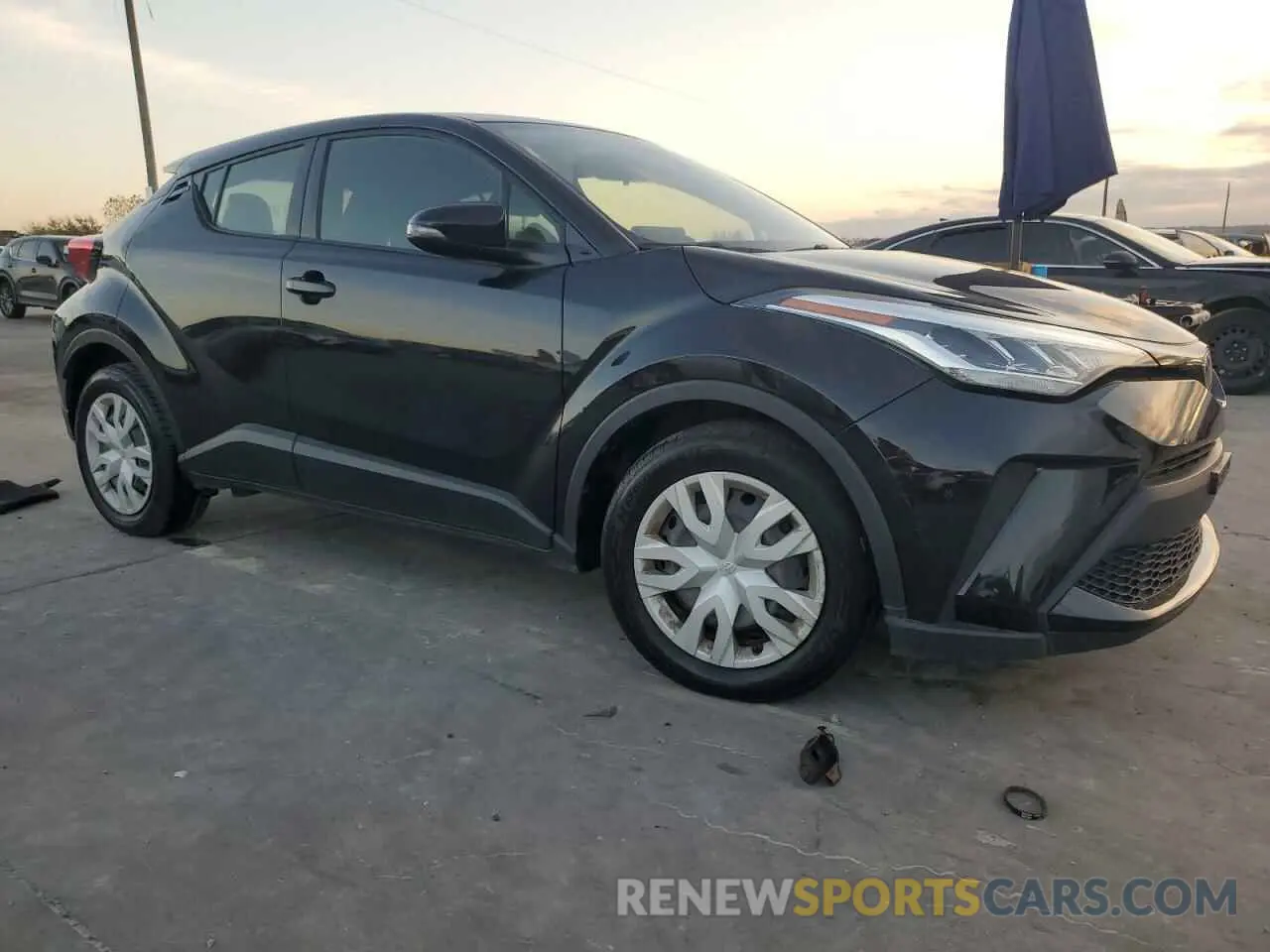 4 fotografías del automóvil dañado JTNKHMBX4L1092016 TOYOTA C-HR 2020