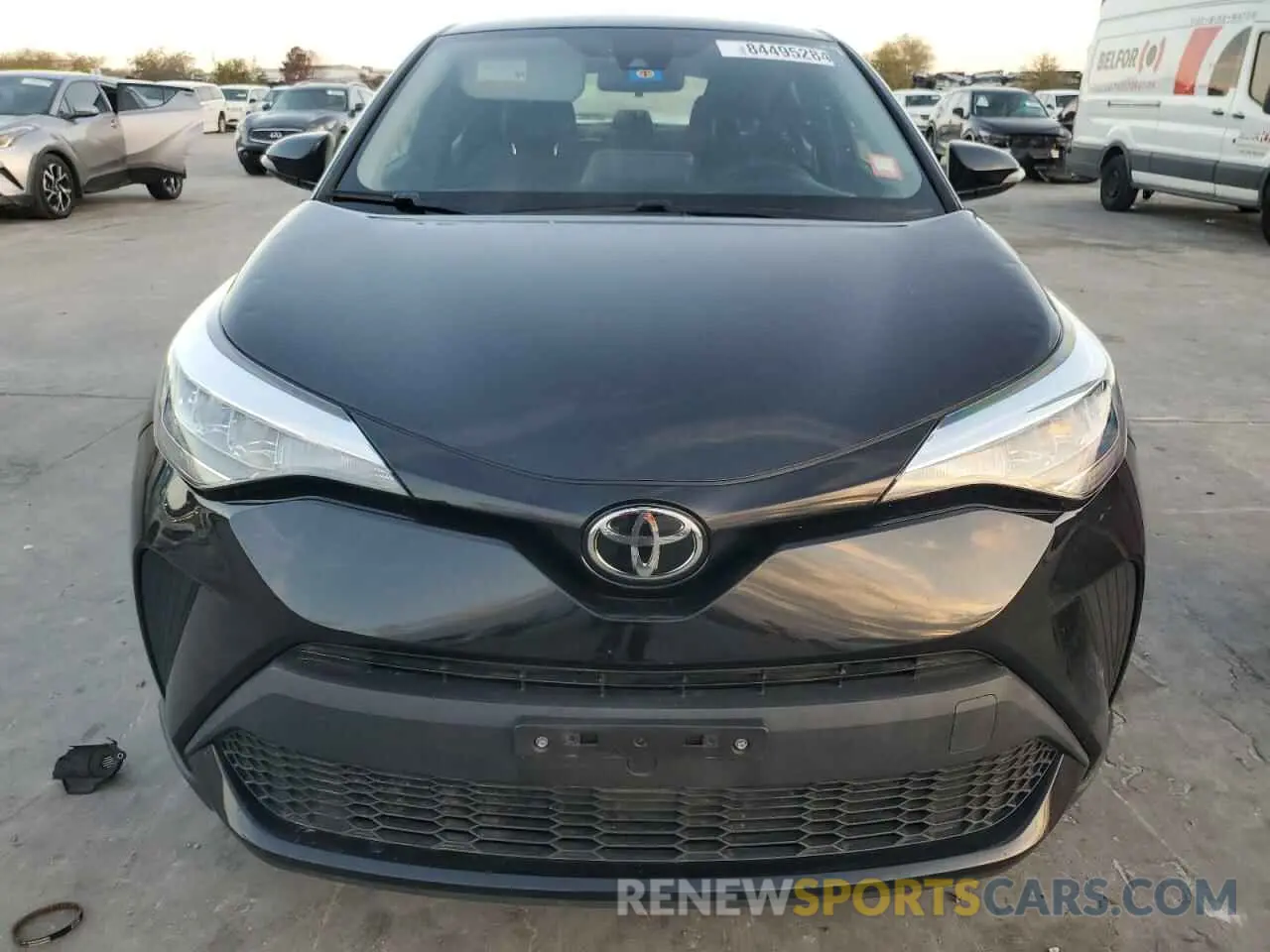 5 fotografías del automóvil dañado JTNKHMBX4L1092016 TOYOTA C-HR 2020