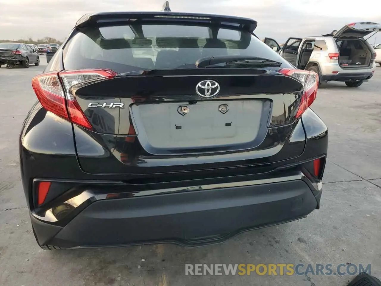 6 fotografías del automóvil dañado JTNKHMBX4L1092016 TOYOTA C-HR 2020