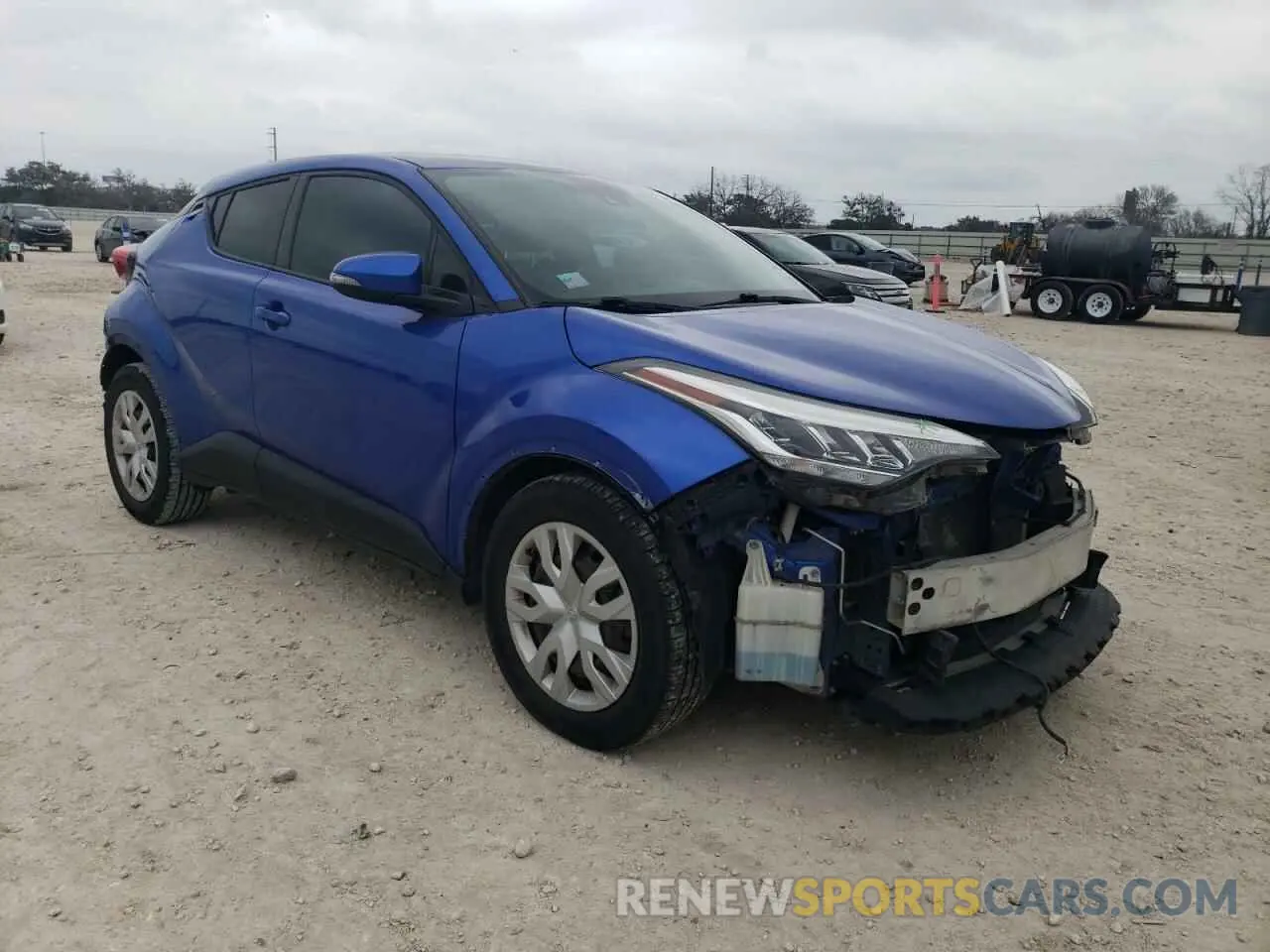 4 fotografías del automóvil dañado JTNKHMBX4L1092596 TOYOTA C-HR 2020