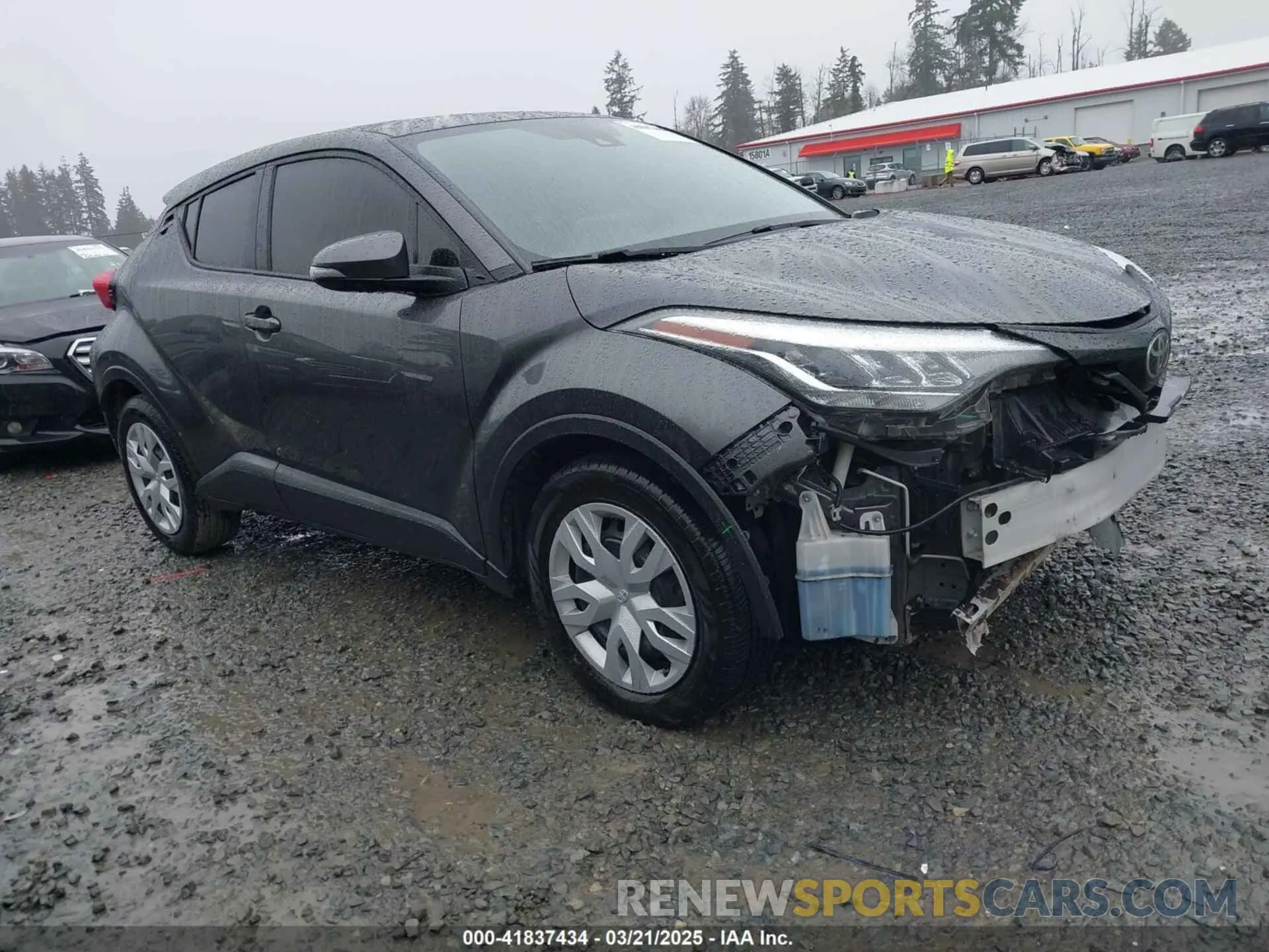 1 fotografías del automóvil dañado JTNKHMBX5L1082286 TOYOTA C-HR 2020
