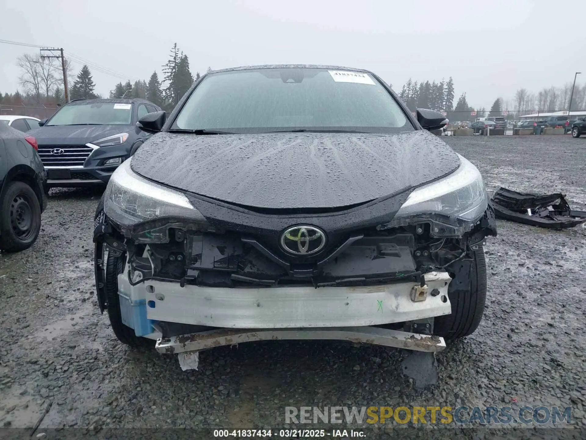 13 fotografías del automóvil dañado JTNKHMBX5L1082286 TOYOTA C-HR 2020