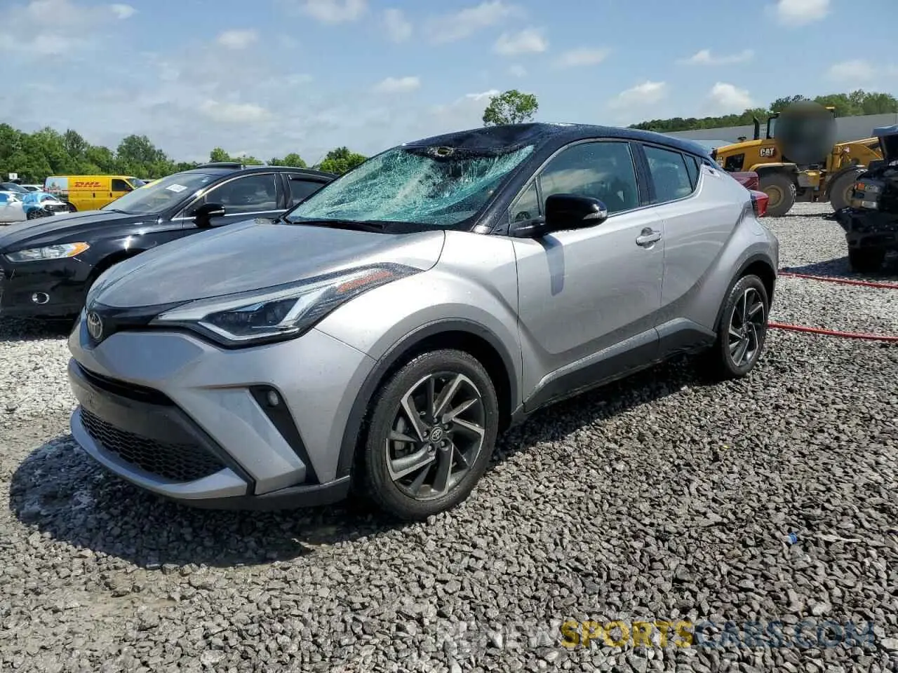 1 fotografías del automóvil dañado JTNKHMBX5L1090324 TOYOTA C-HR 2020