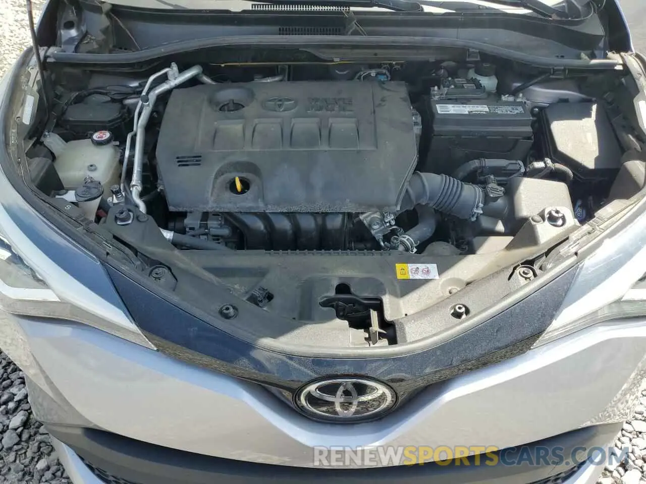11 fotografías del automóvil dañado JTNKHMBX5L1090324 TOYOTA C-HR 2020