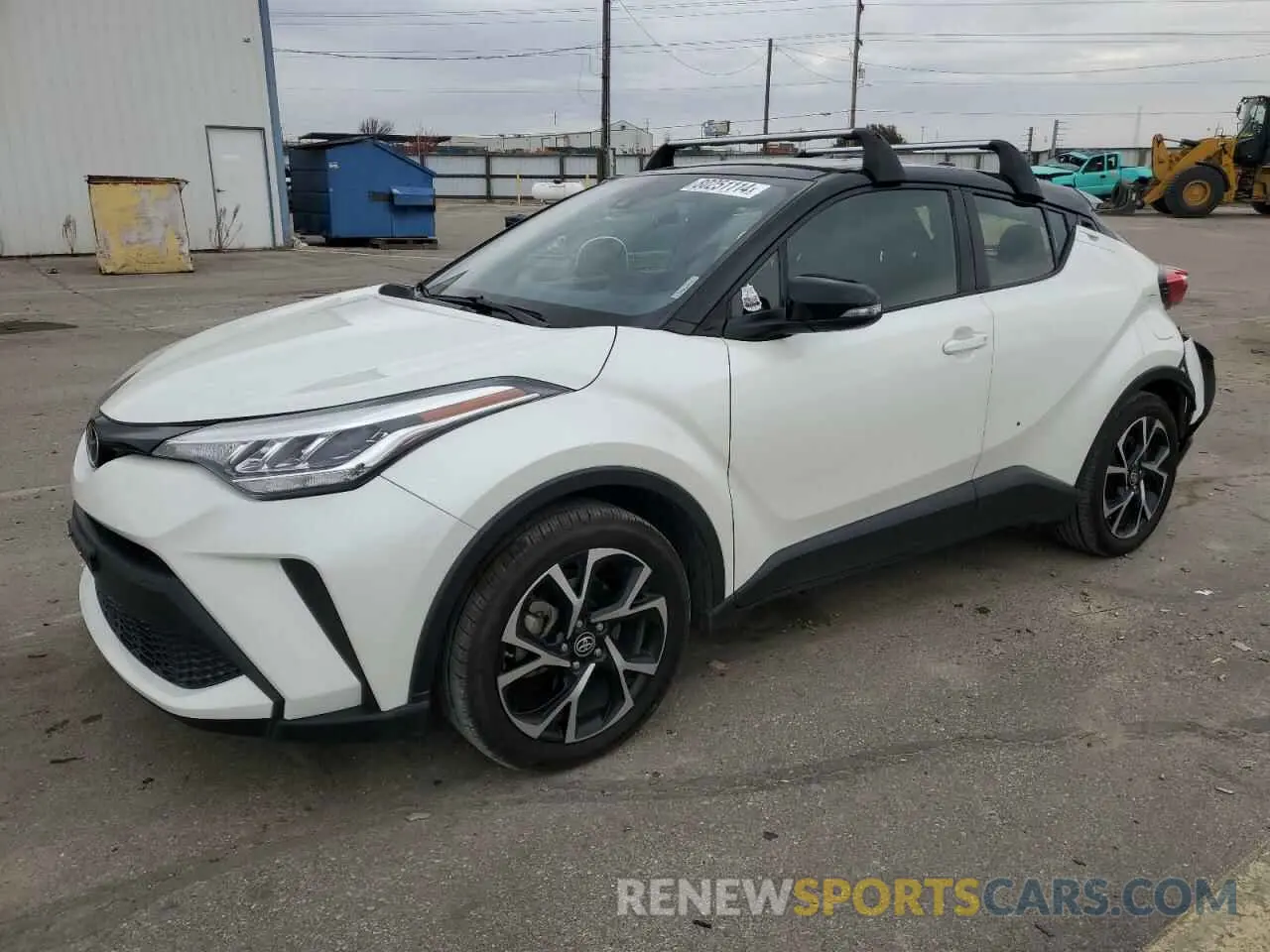 1 fotografías del automóvil dañado JTNKHMBX5L1091859 TOYOTA C-HR 2020