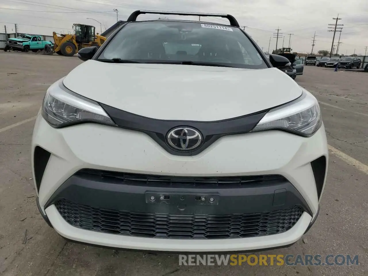 5 fotografías del automóvil dañado JTNKHMBX5L1091859 TOYOTA C-HR 2020