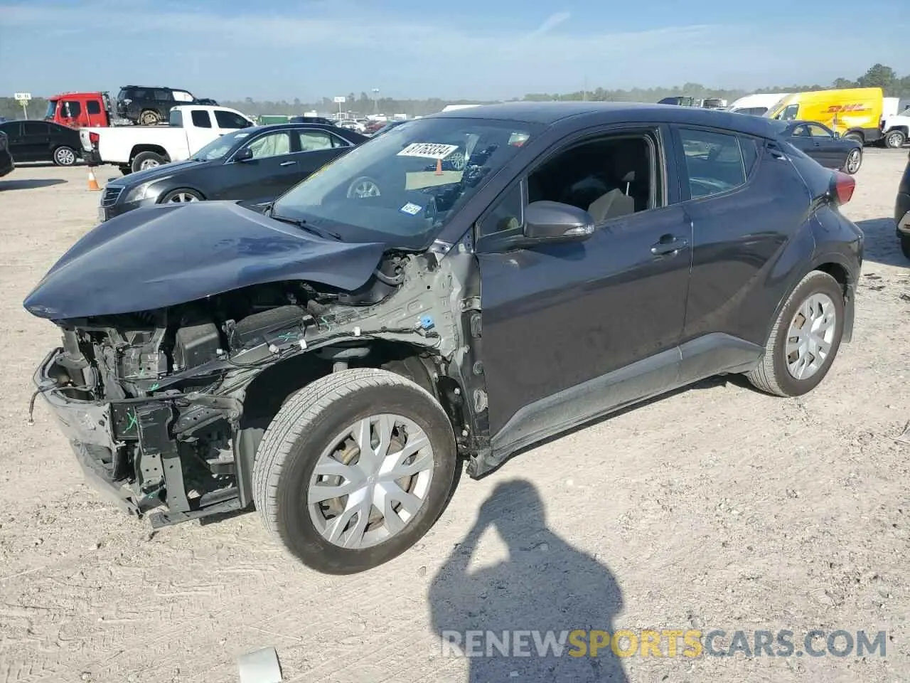 1 fotografías del automóvil dañado JTNKHMBX6L1069837 TOYOTA C-HR 2020