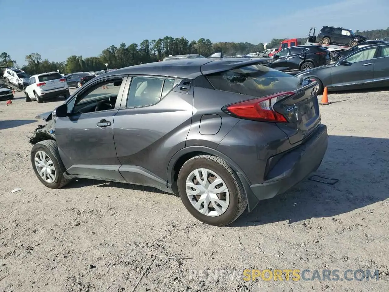 2 fotografías del automóvil dañado JTNKHMBX6L1069837 TOYOTA C-HR 2020