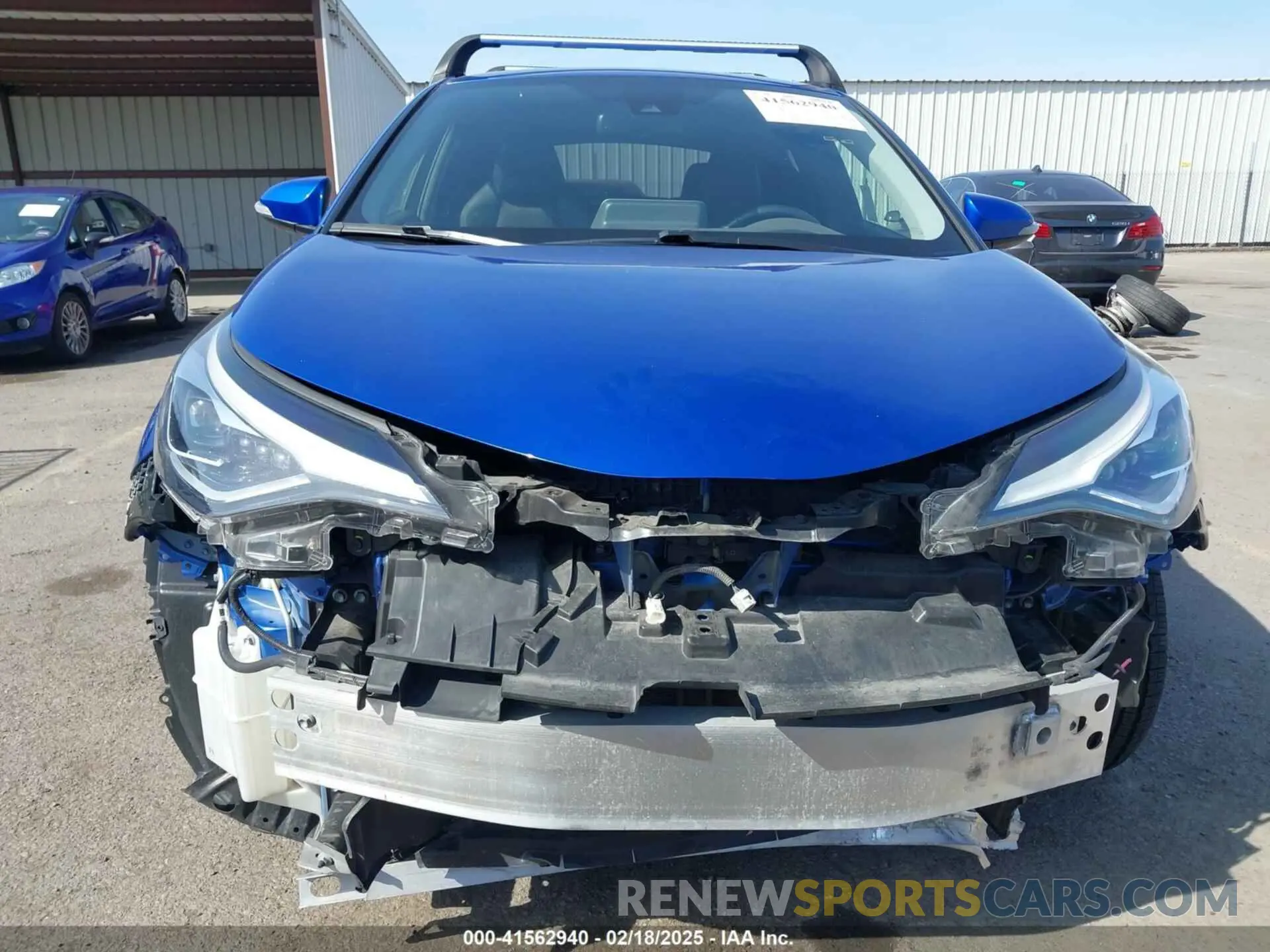 6 fotografías del automóvil dañado JTNKHMBX6L1082555 TOYOTA C-HR 2020