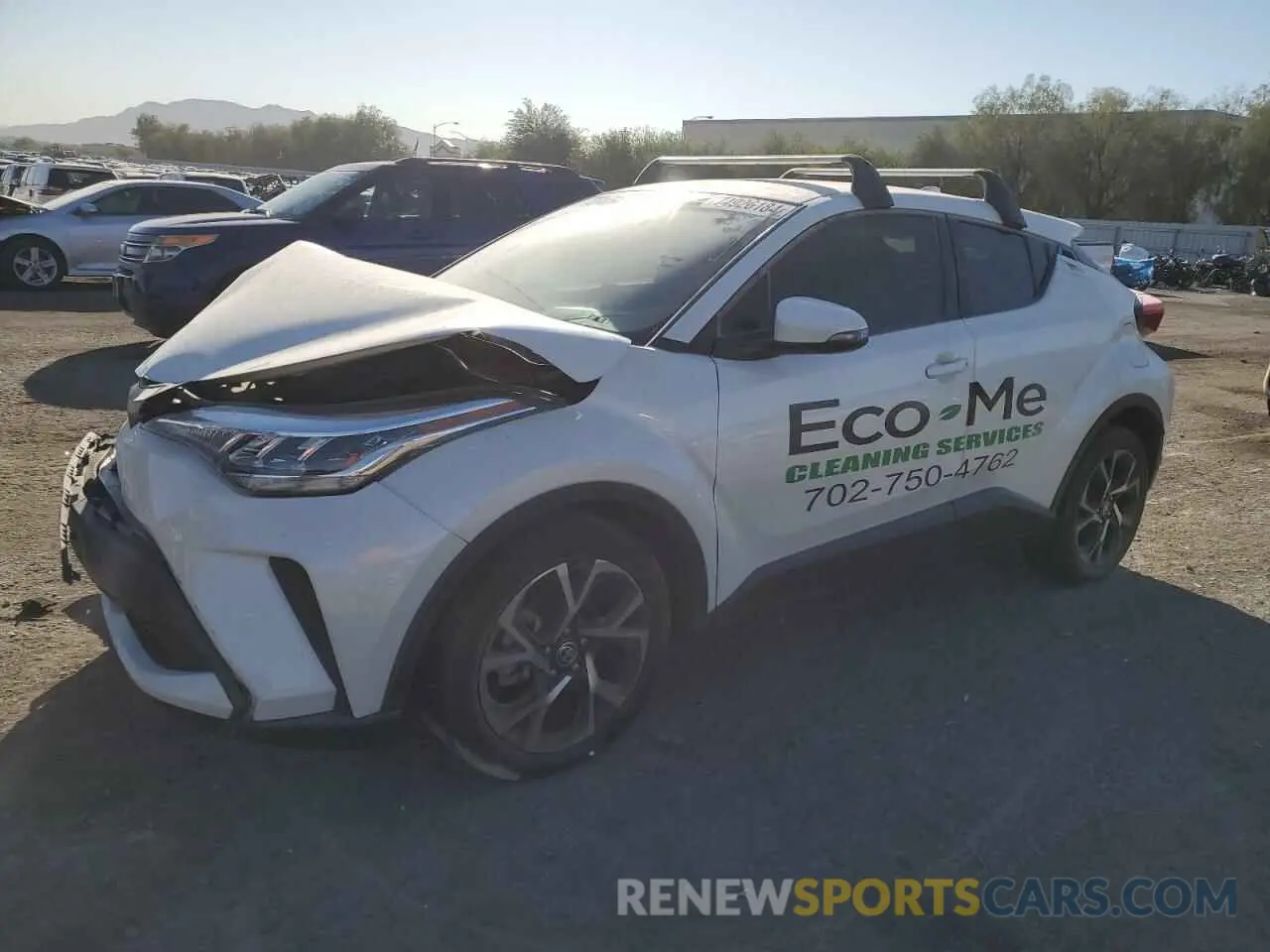 1 fotografías del automóvil dañado JTNKHMBX6L1084354 TOYOTA C-HR 2020