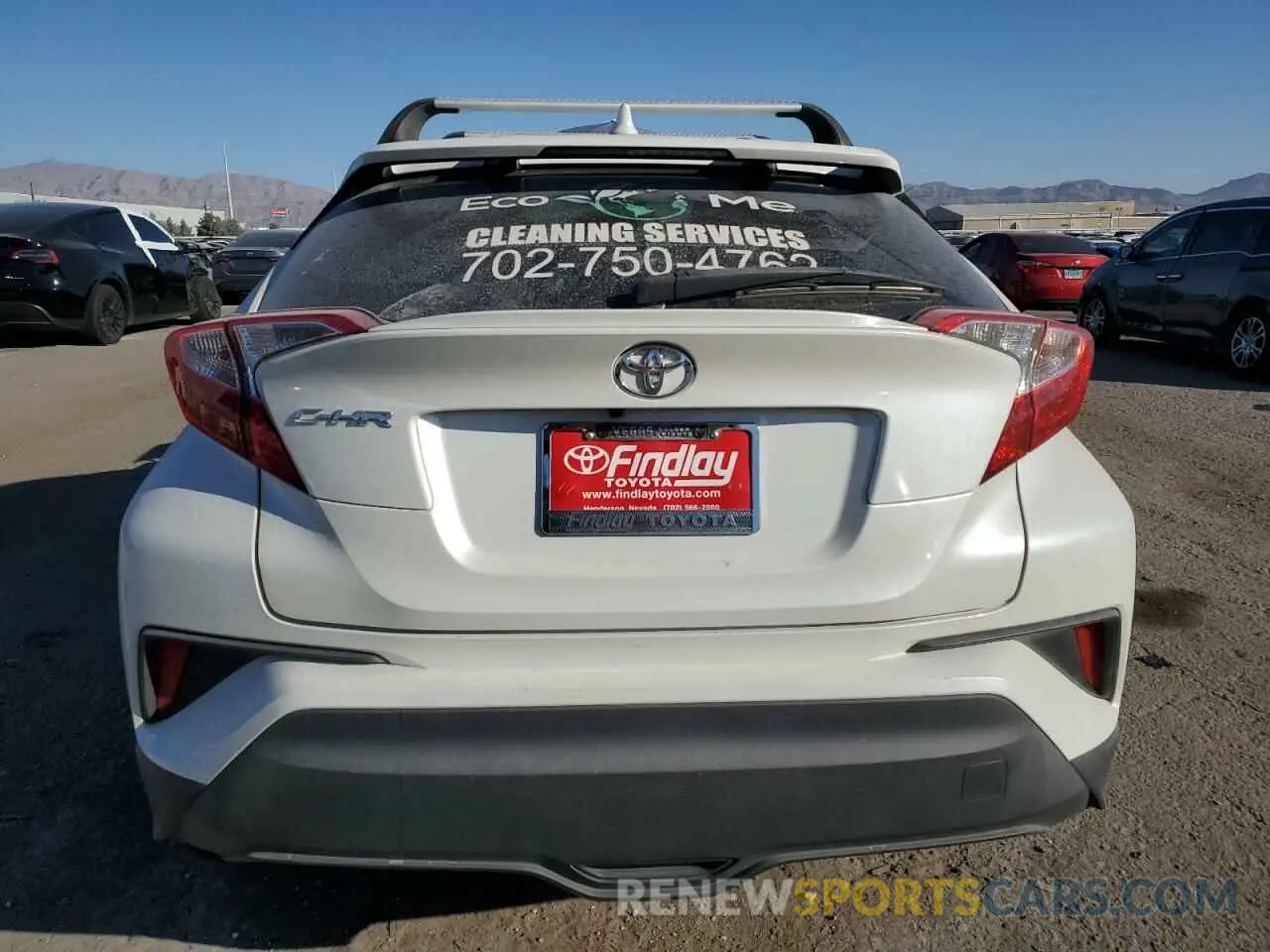 6 fotografías del automóvil dañado JTNKHMBX6L1084354 TOYOTA C-HR 2020