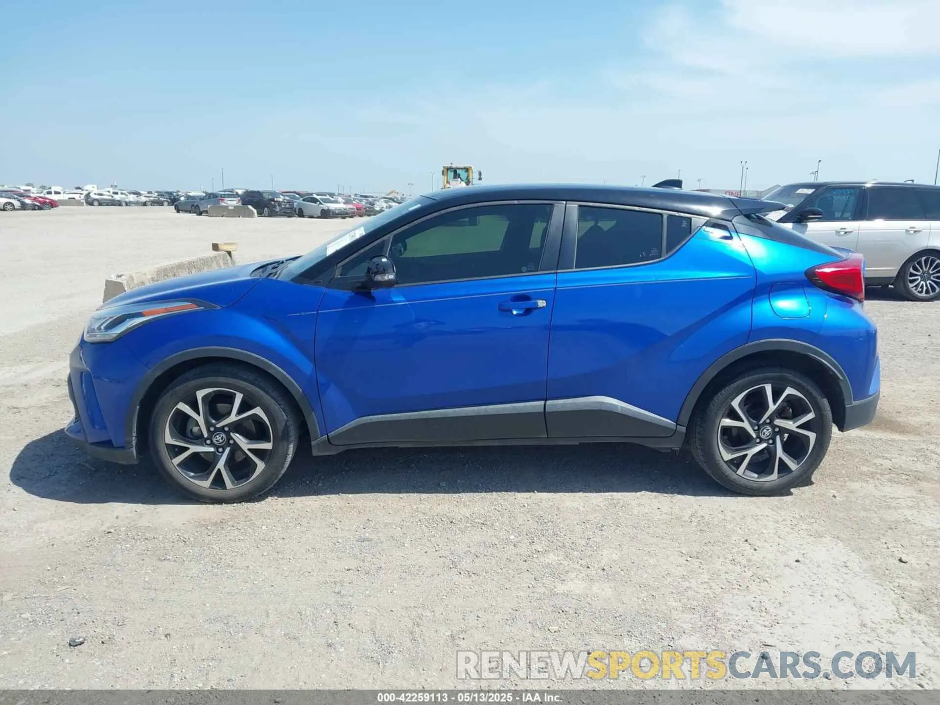 14 fotografías del automóvil dañado JTNKHMBX6L1087867 TOYOTA C-HR 2020