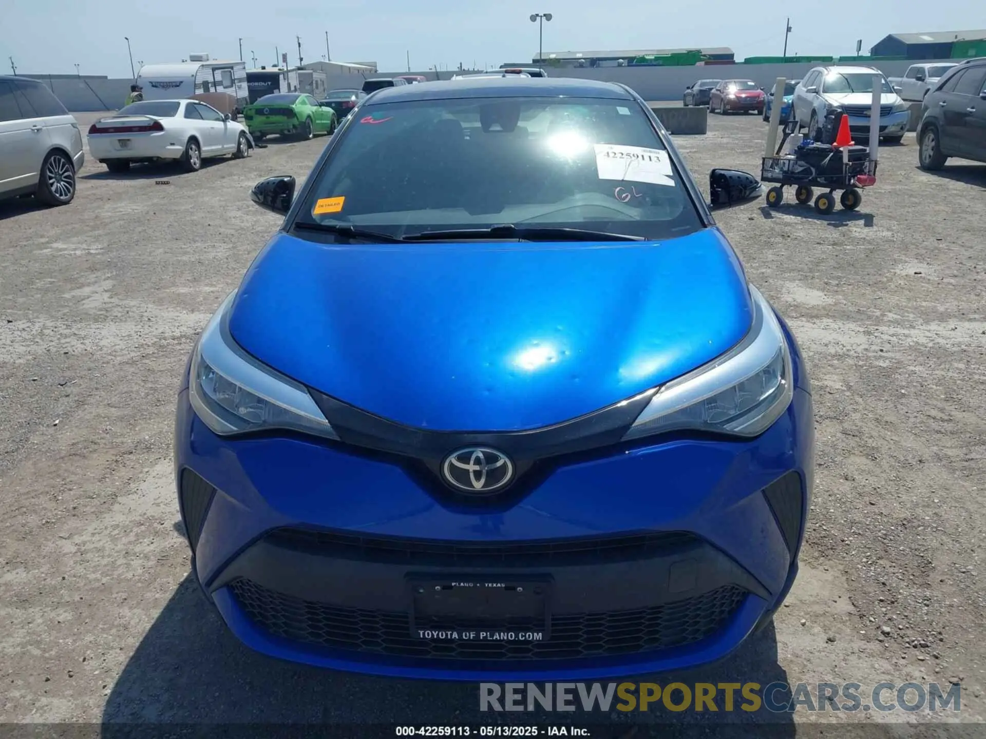 6 fotografías del automóvil dañado JTNKHMBX6L1087867 TOYOTA C-HR 2020