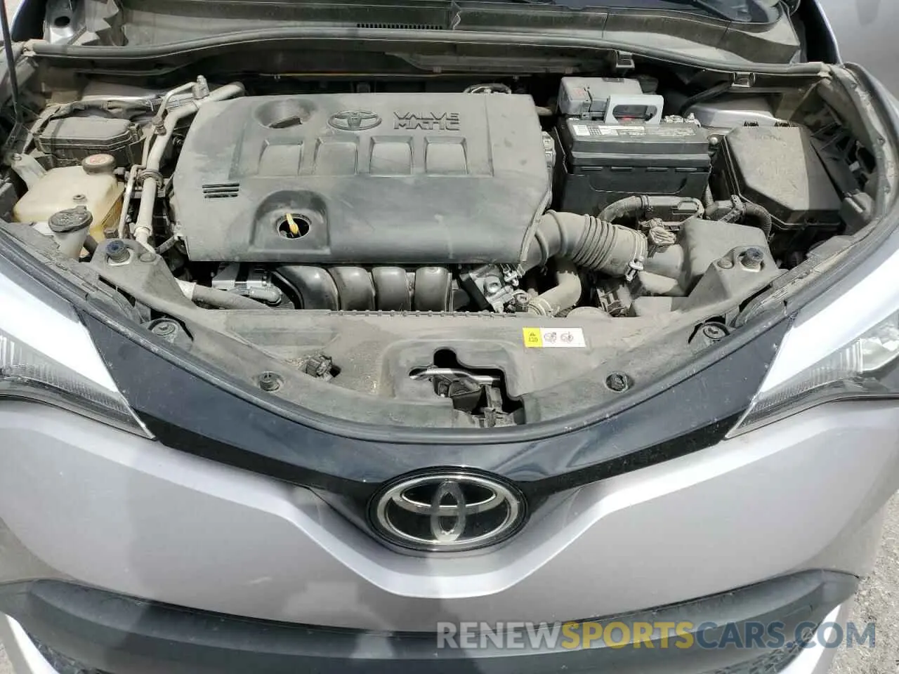 11 fotografías del automóvil dañado JTNKHMBX7L1065098 TOYOTA C-HR 2020