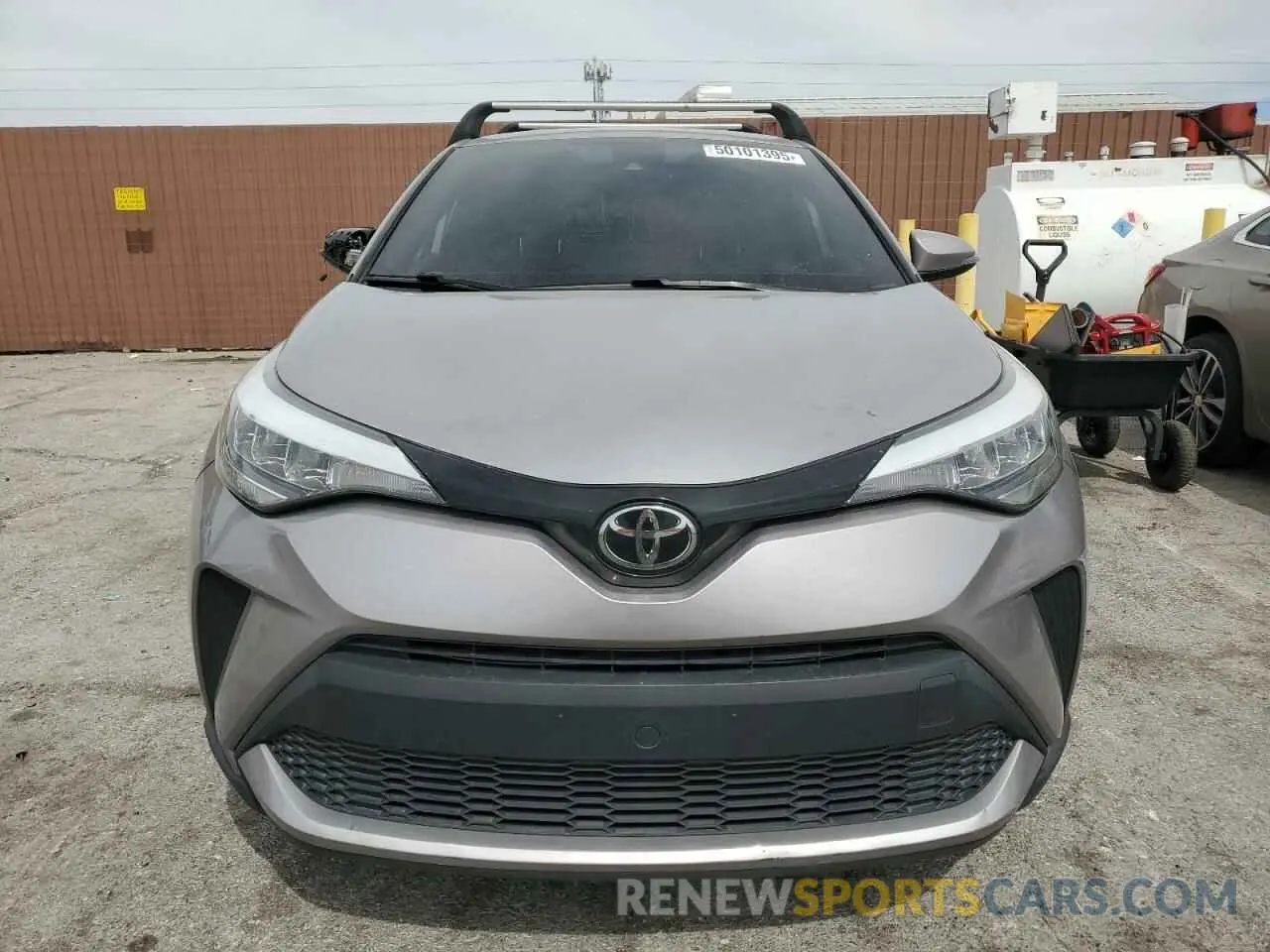 5 fotografías del automóvil dañado JTNKHMBX7L1065098 TOYOTA C-HR 2020