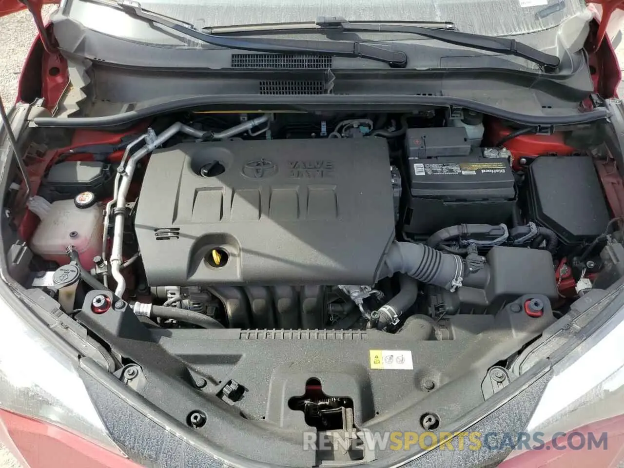11 fotografías del automóvil dañado JTNKHMBX7L1070074 TOYOTA C-HR 2020
