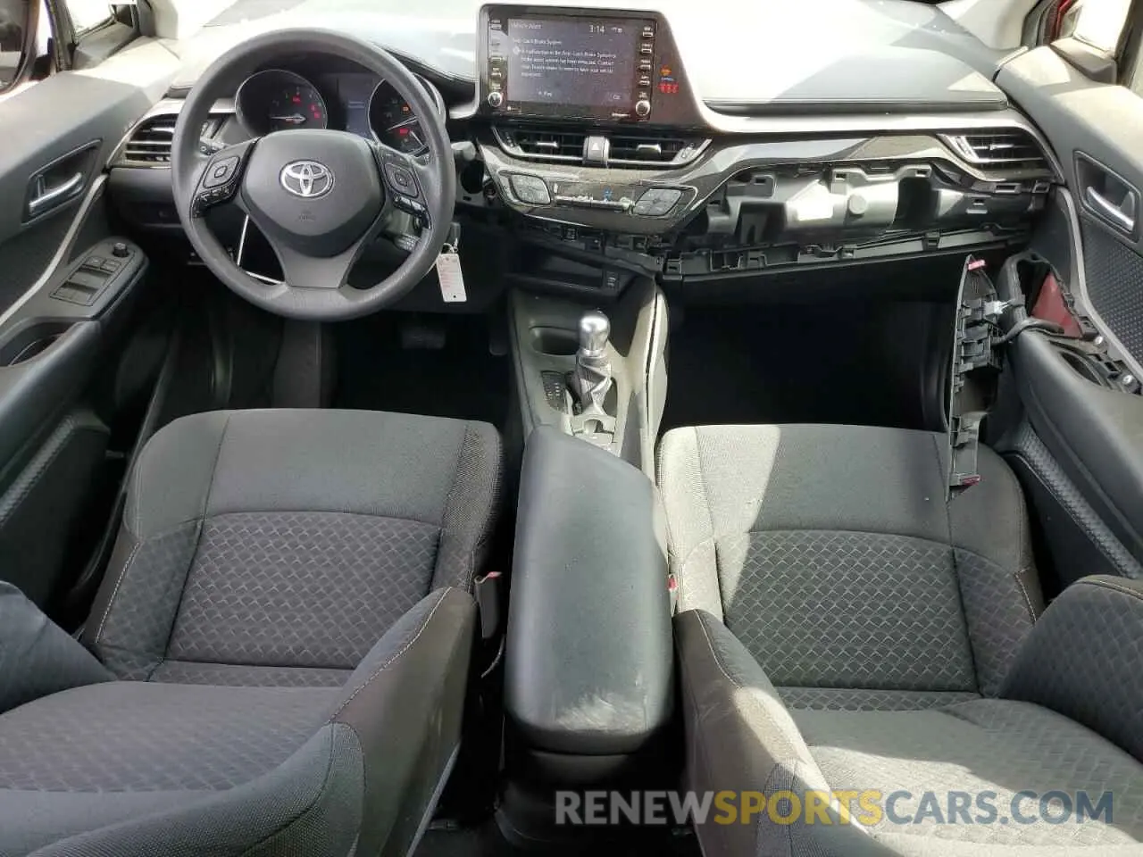 8 fotografías del automóvil dañado JTNKHMBX7L1070074 TOYOTA C-HR 2020
