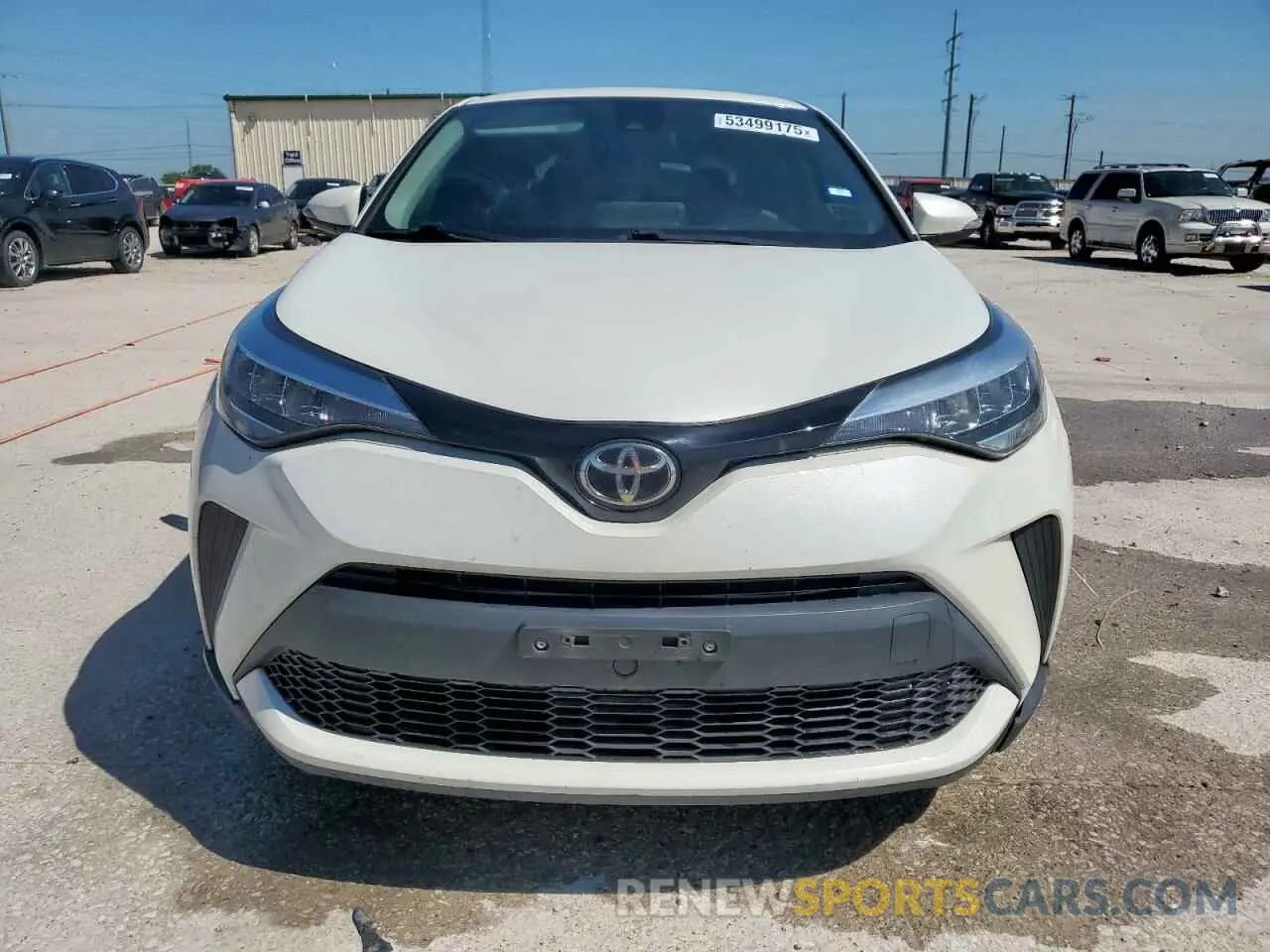 5 fotografías del automóvil dañado JTNKHMBX7L1074092 TOYOTA C-HR 2020