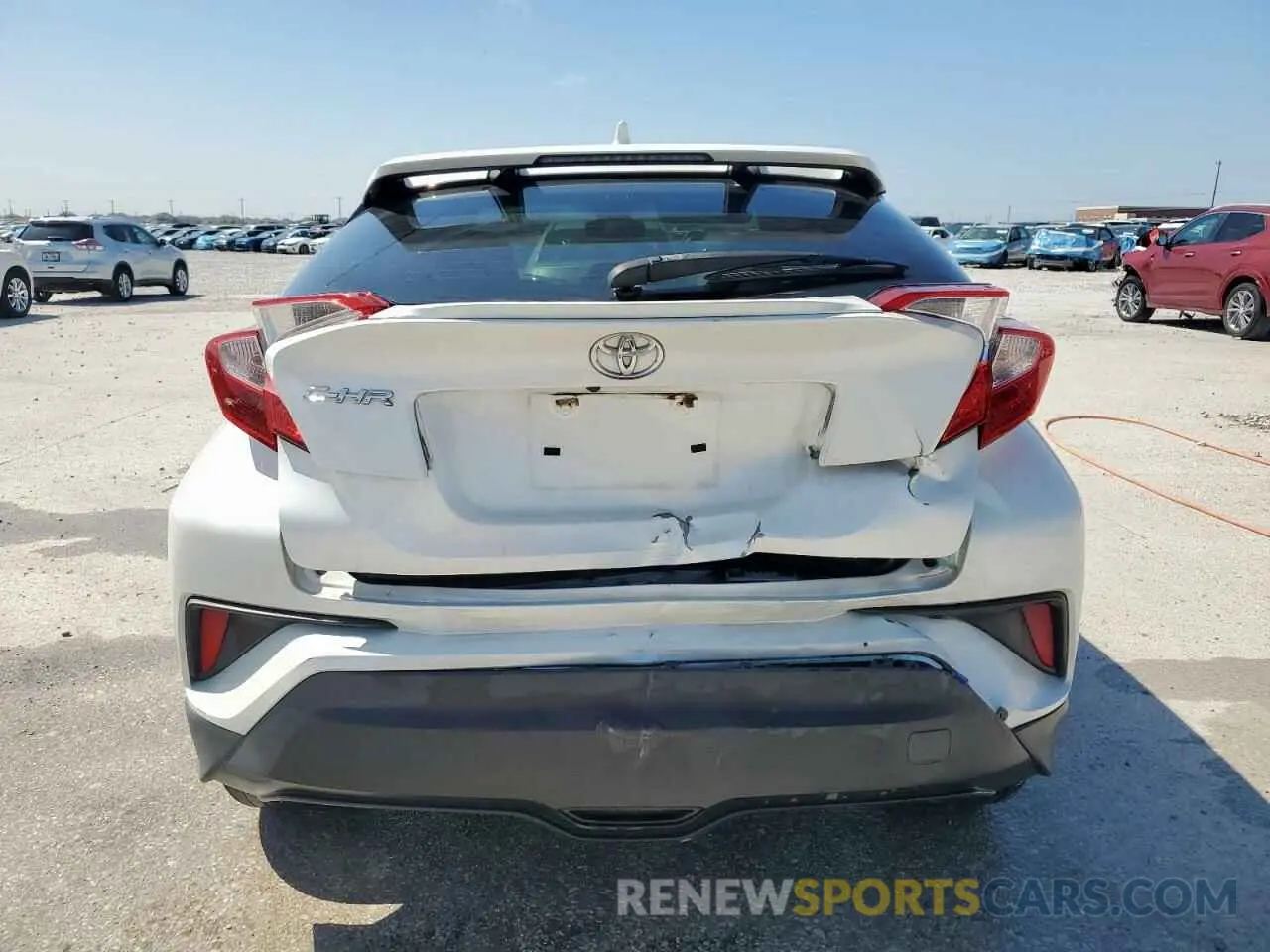6 fotografías del automóvil dañado JTNKHMBX7L1074092 TOYOTA C-HR 2020