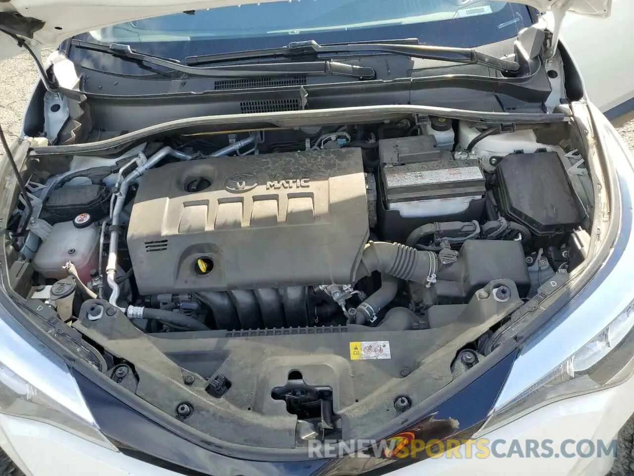 11 fotografías del automóvil dañado JTNKHMBX7L1077252 TOYOTA C-HR 2020