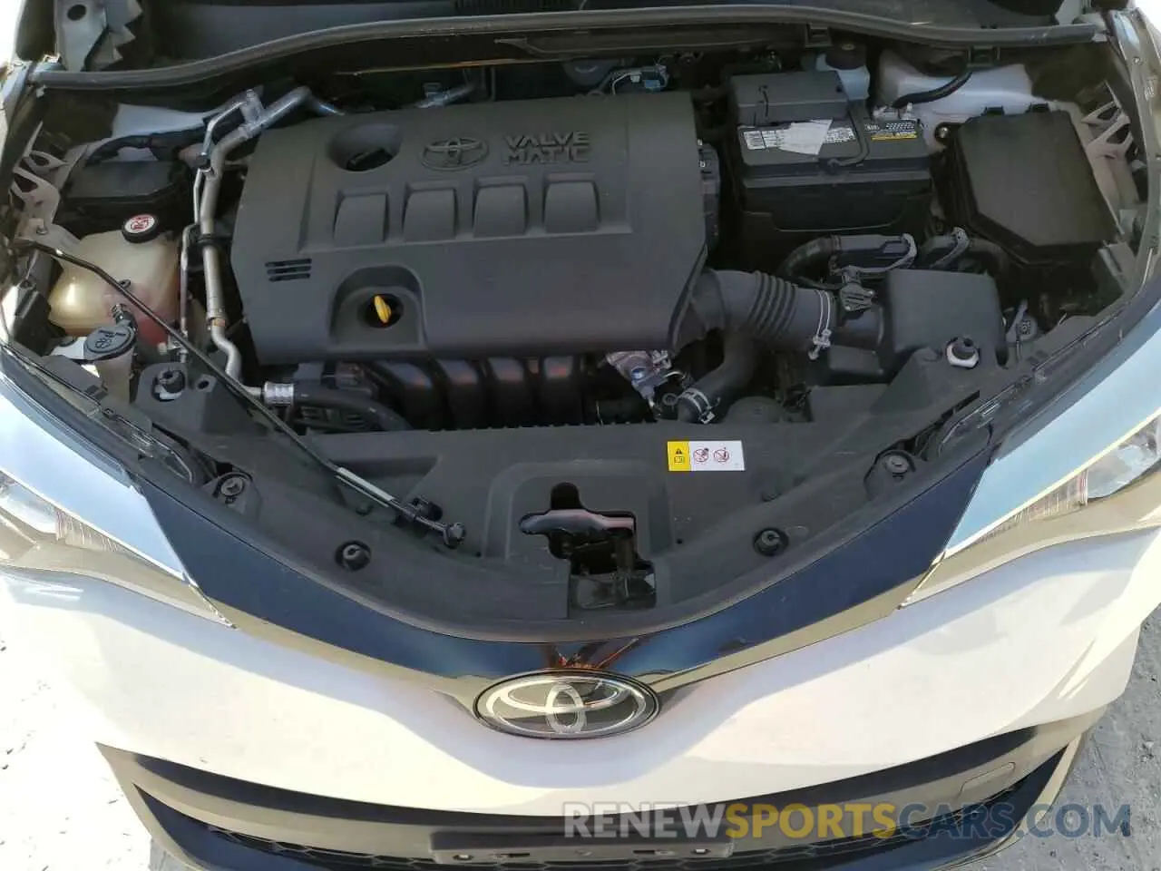 11 fotografías del automóvil dañado JTNKHMBX7L1086100 TOYOTA C-HR 2020