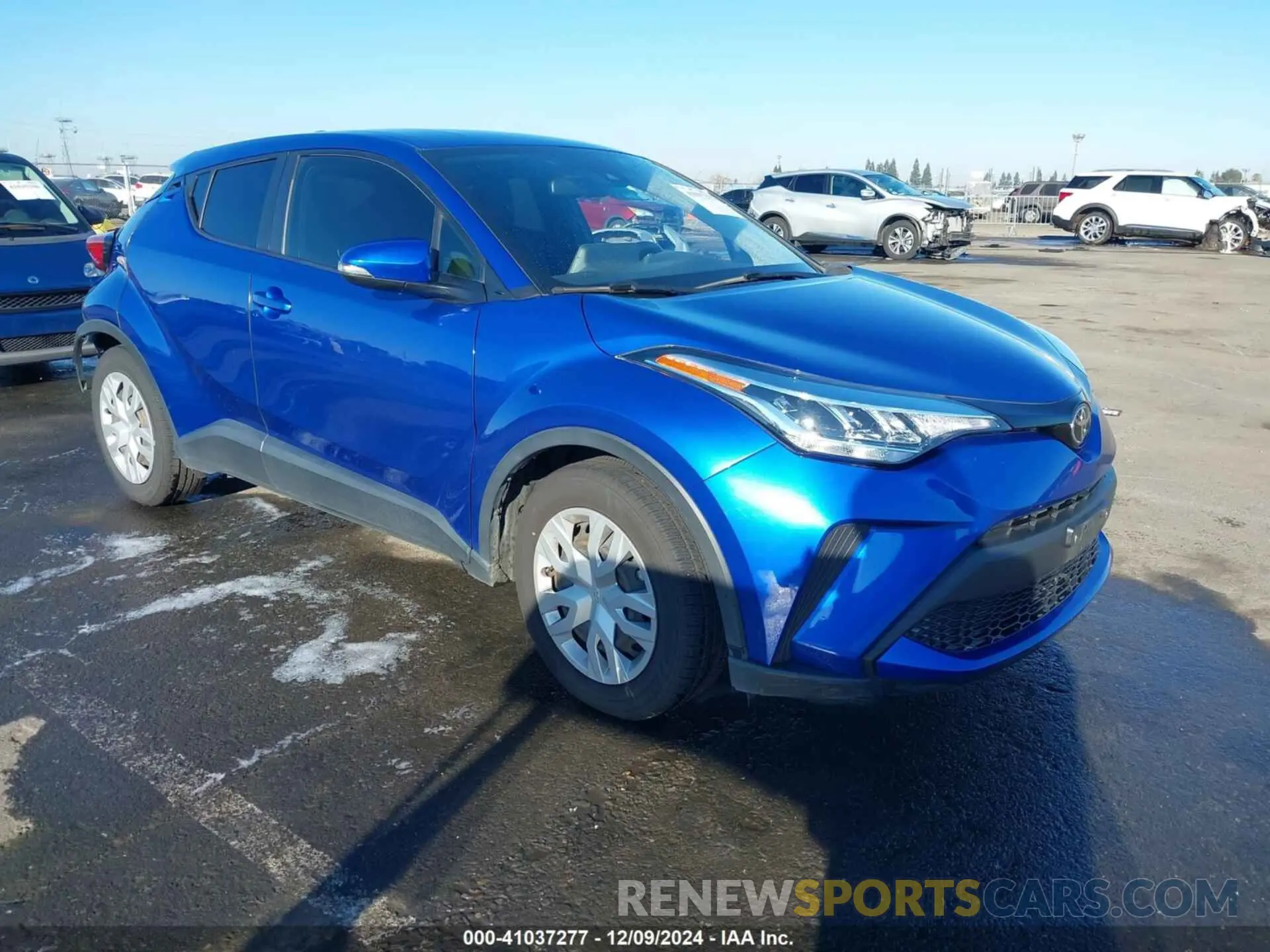 1 fotografías del automóvil dañado JTNKHMBX7L1086114 TOYOTA C-HR 2020