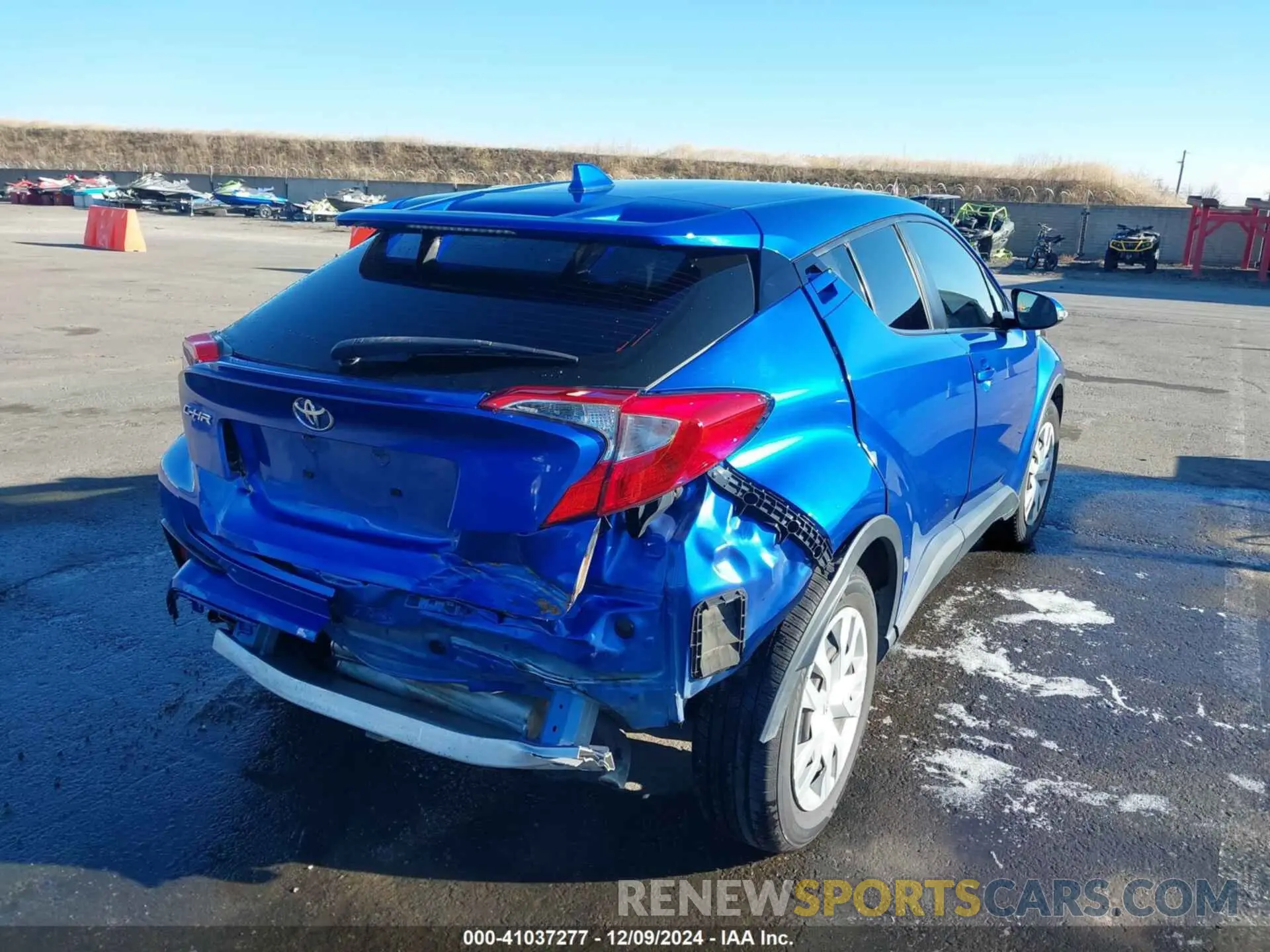 6 fotografías del automóvil dañado JTNKHMBX7L1086114 TOYOTA C-HR 2020