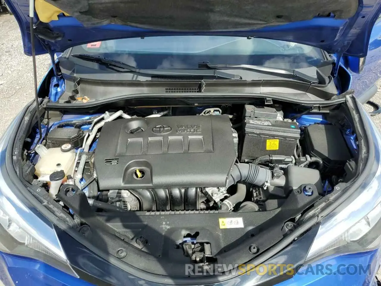 12 fotografías del automóvil dañado JTNKHMBX7L1092737 TOYOTA C-HR 2020
