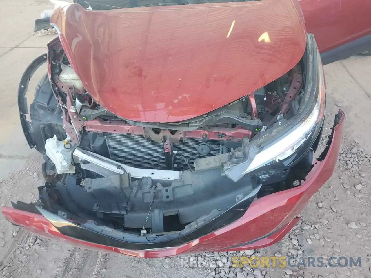 12 fotografías del automóvil dañado JTNKHMBX8L1065174 TOYOTA C-HR 2020