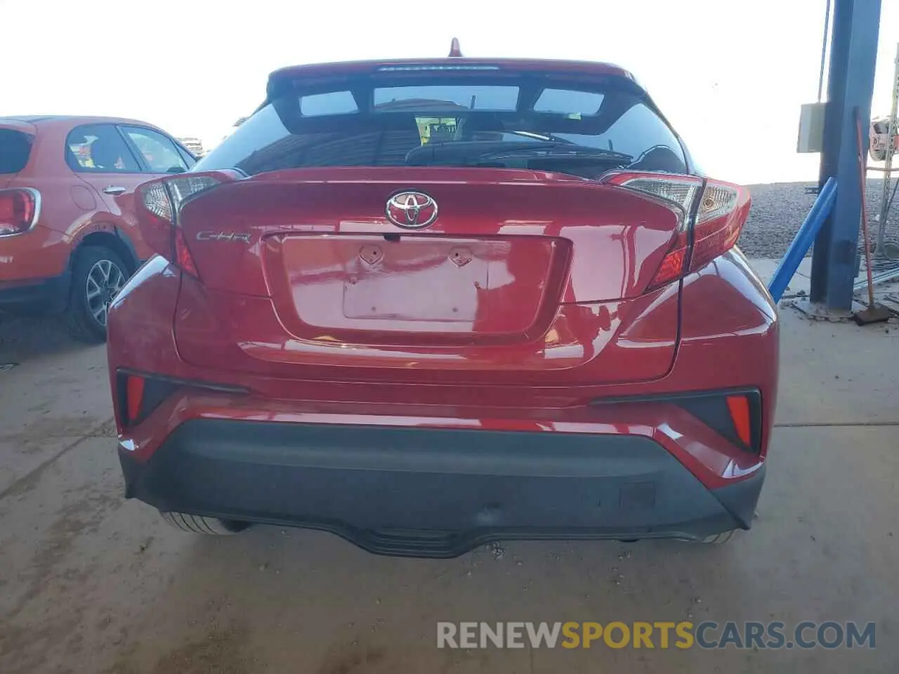 6 fotografías del automóvil dañado JTNKHMBX8L1065174 TOYOTA C-HR 2020