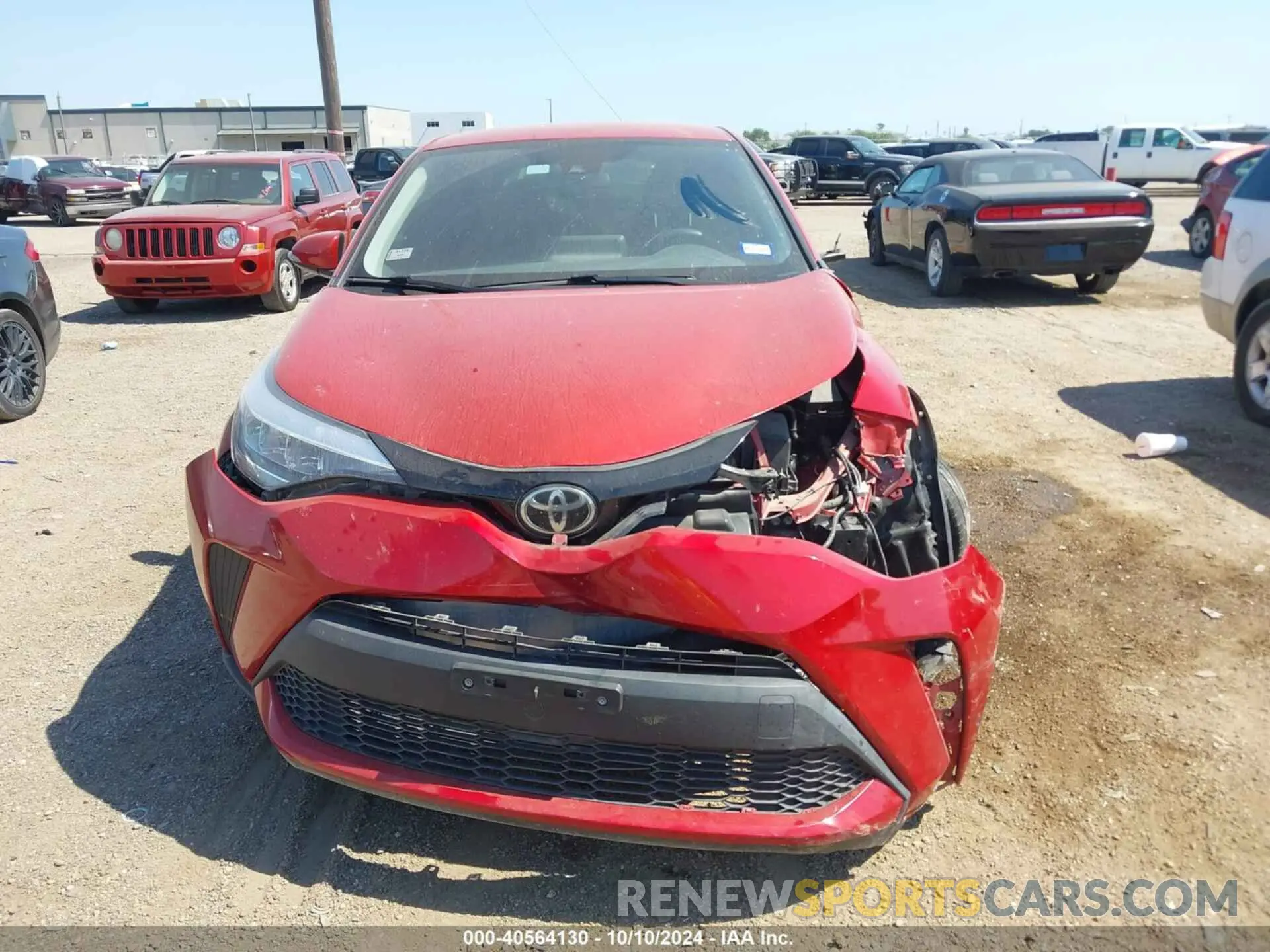 12 fotografías del automóvil dañado JTNKHMBX8L1072514 TOYOTA C-HR 2020