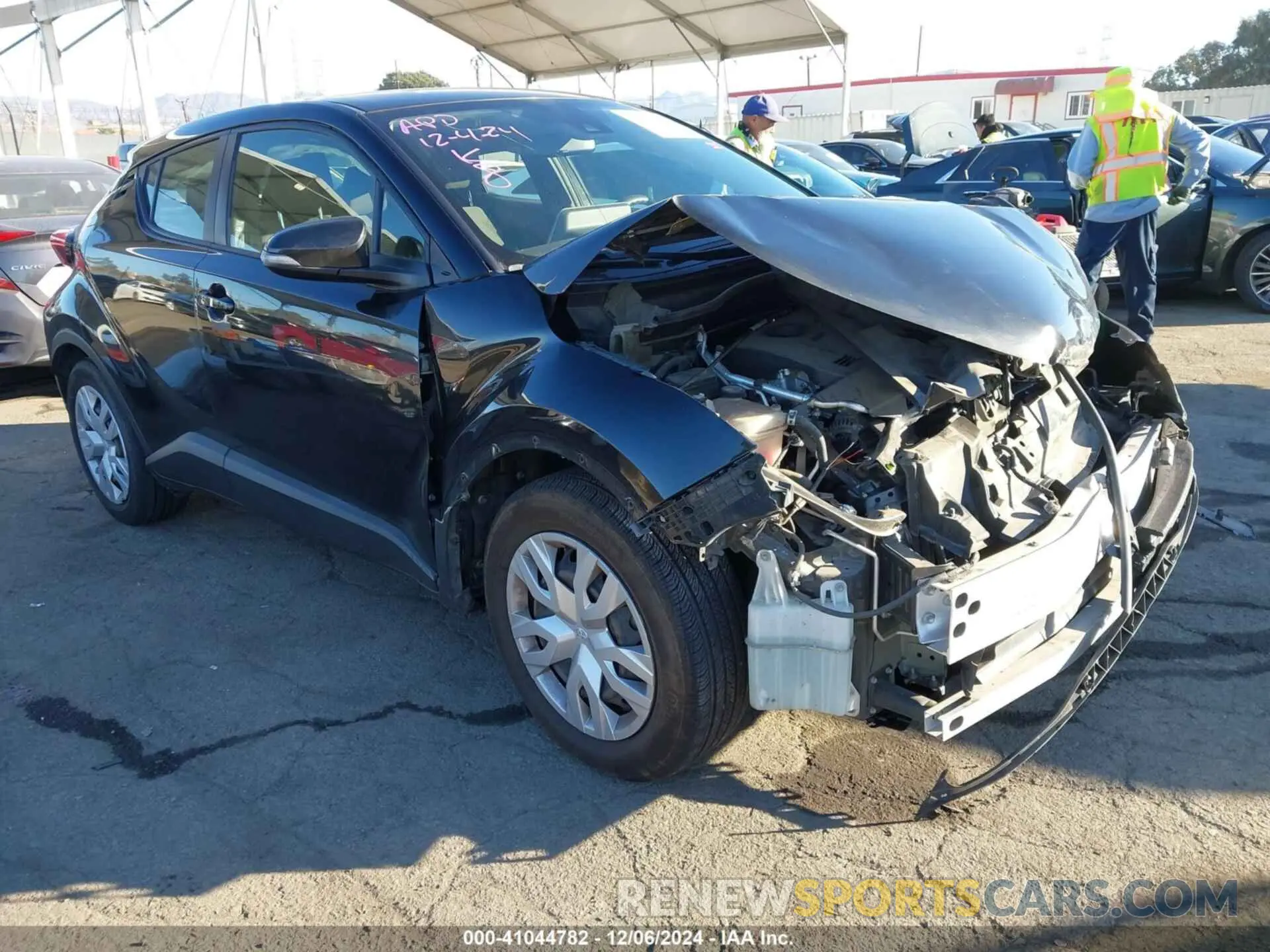 1 fotografías del automóvil dañado JTNKHMBX8L1072903 TOYOTA C-HR 2020