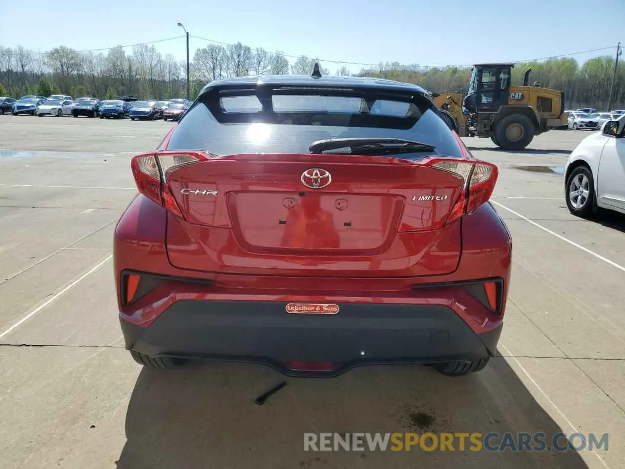 6 fotografías del automóvil dañado JTNKHMBX8L1073761 TOYOTA C-HR 2020