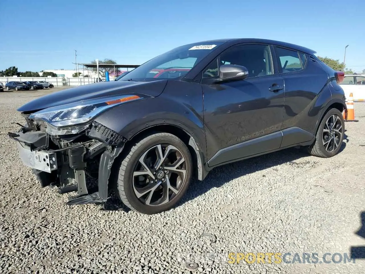 1 fotografías del automóvil dañado JTNKHMBX8L1082220 TOYOTA C-HR 2020
