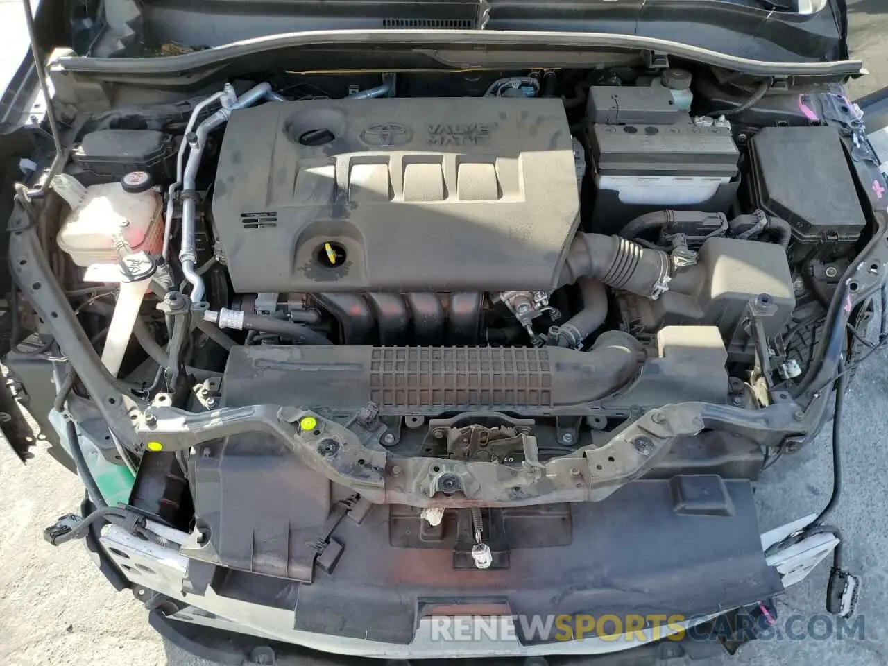 12 fotografías del automóvil dañado JTNKHMBX8L1086946 TOYOTA C-HR 2020