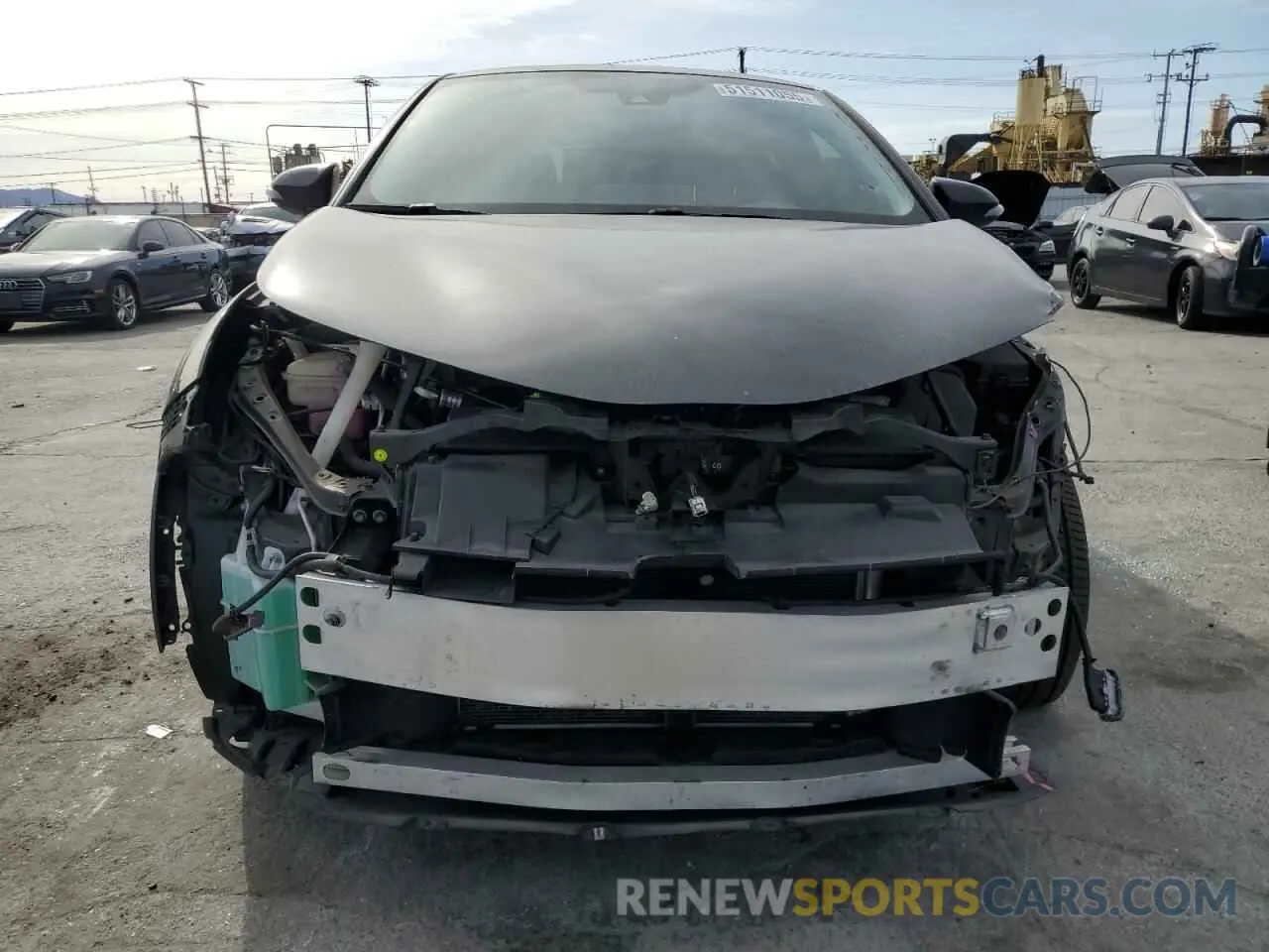 5 fotografías del automóvil dañado JTNKHMBX8L1086946 TOYOTA C-HR 2020
