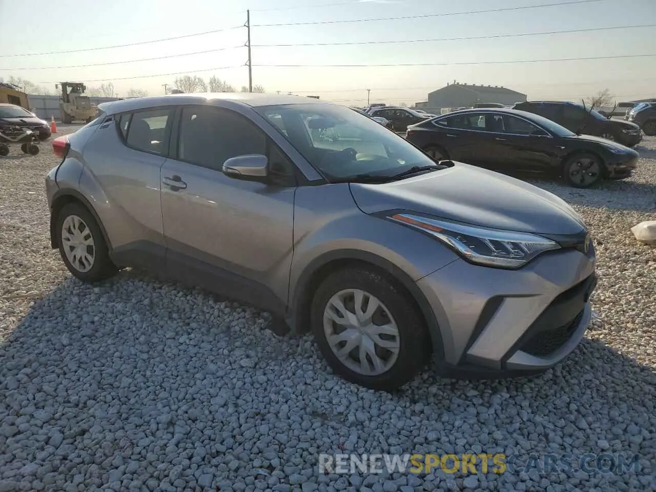4 fotografías del automóvil dañado JTNKHMBX8L1088373 TOYOTA C-HR 2020