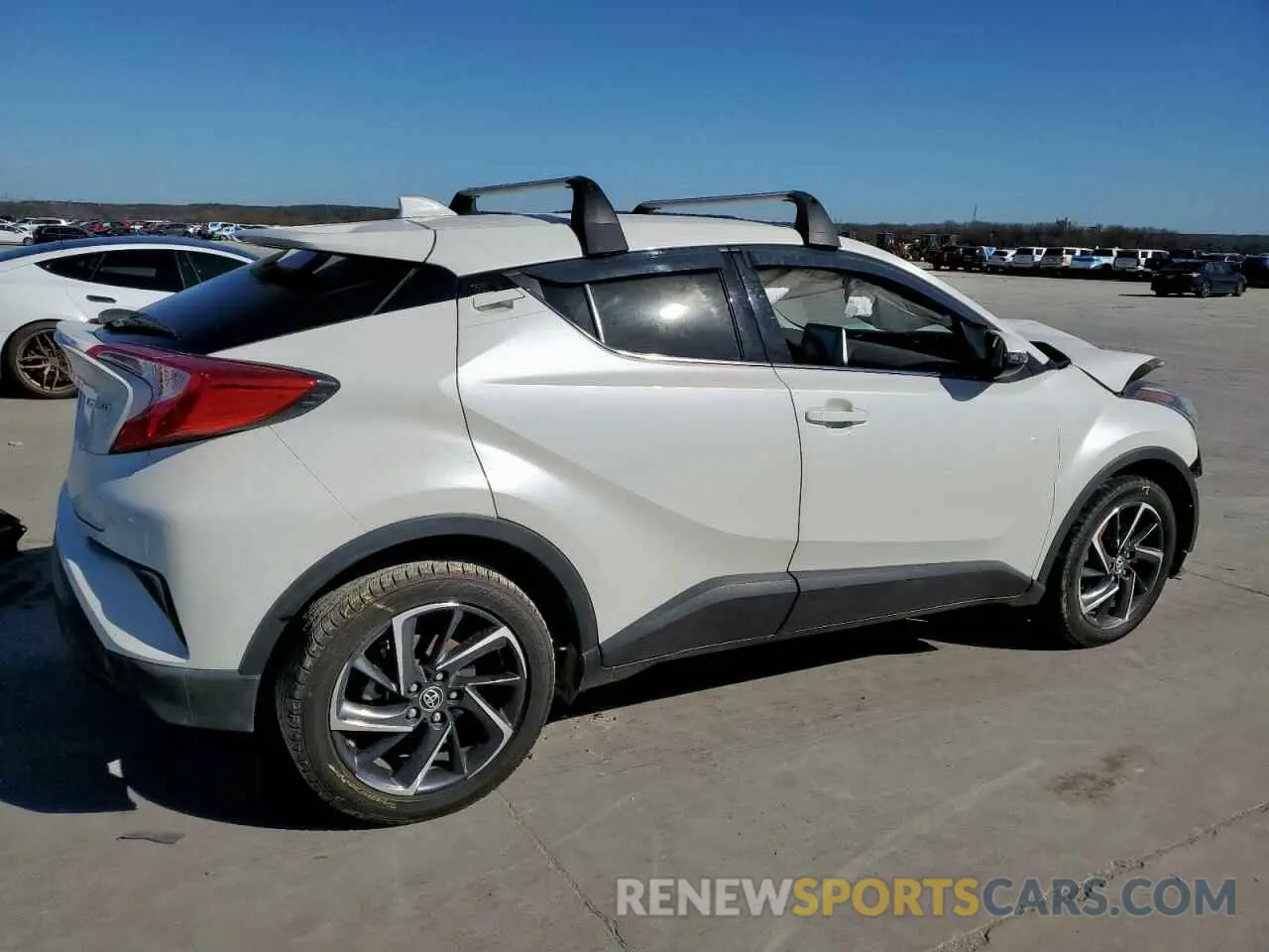 3 fotografías del automóvil dañado JTNKHMBX8L1091676 TOYOTA C-HR 2020