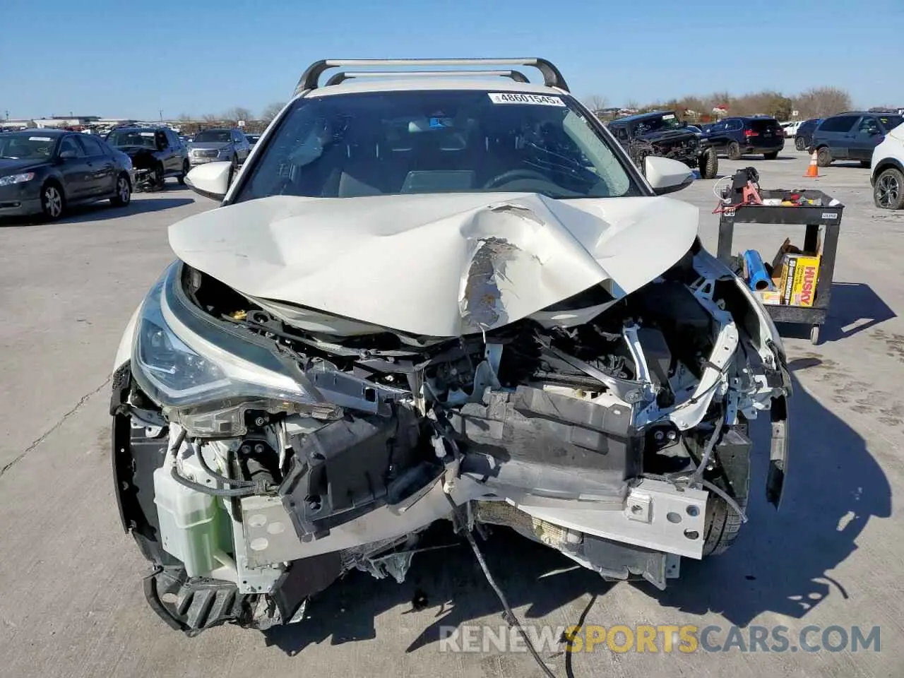 5 fotografías del automóvil dañado JTNKHMBX8L1091676 TOYOTA C-HR 2020