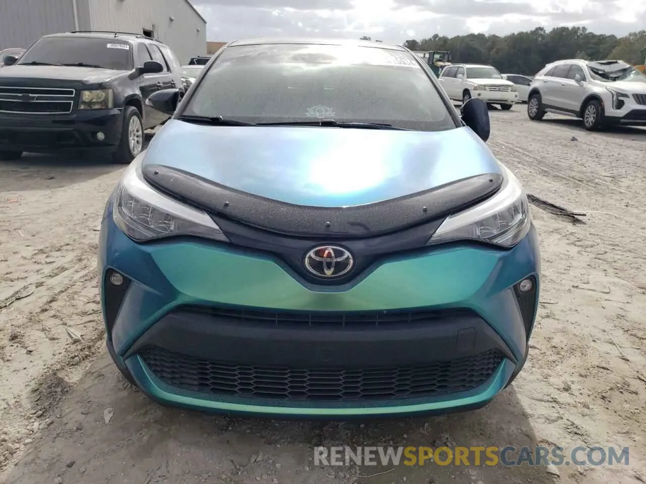 5 fotografías del automóvil dañado JTNKHMBX8L1093119 TOYOTA C-HR 2020
