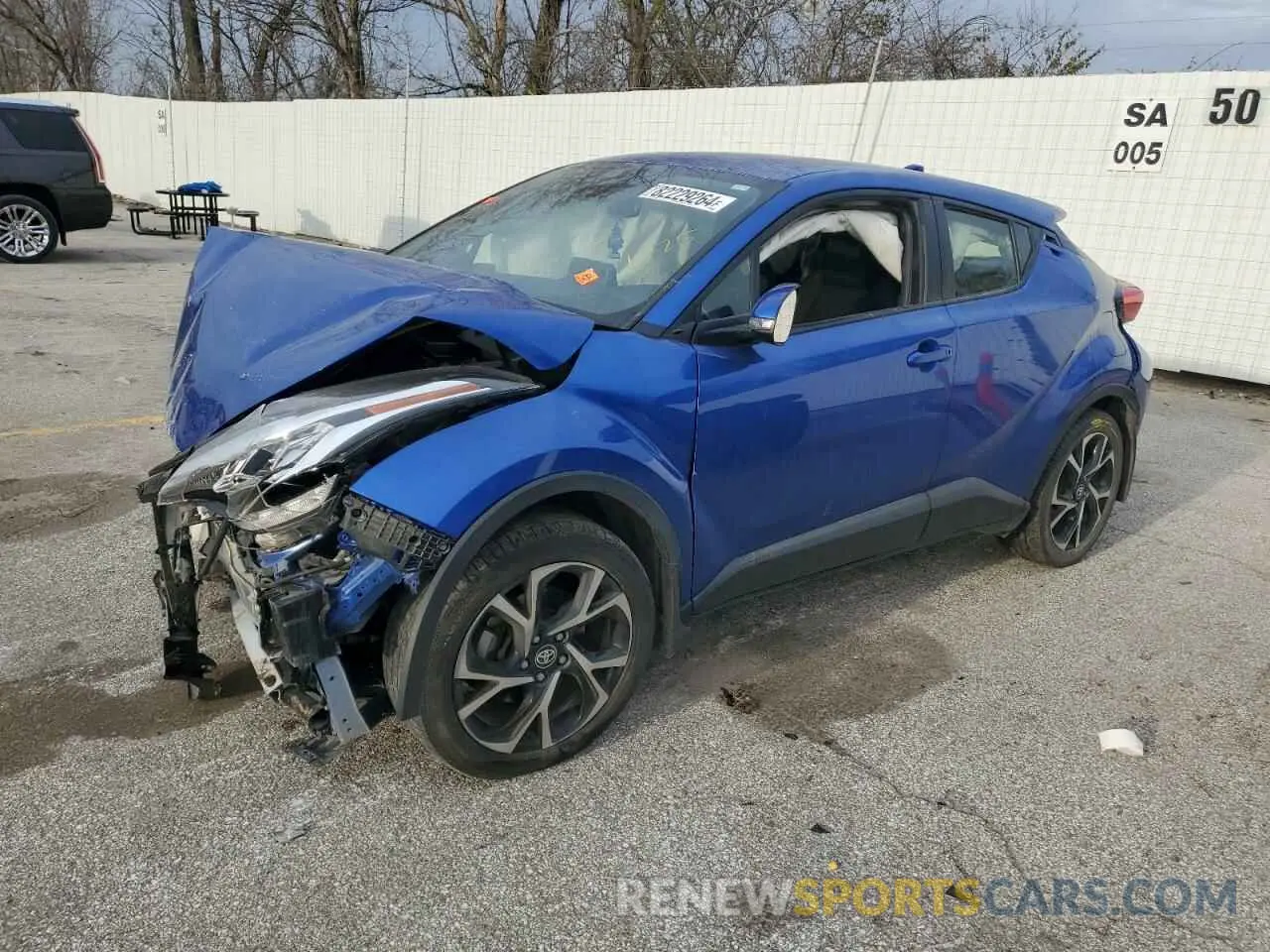 1 fotografías del automóvil dañado JTNKHMBX9L1070206 TOYOTA C-HR 2020