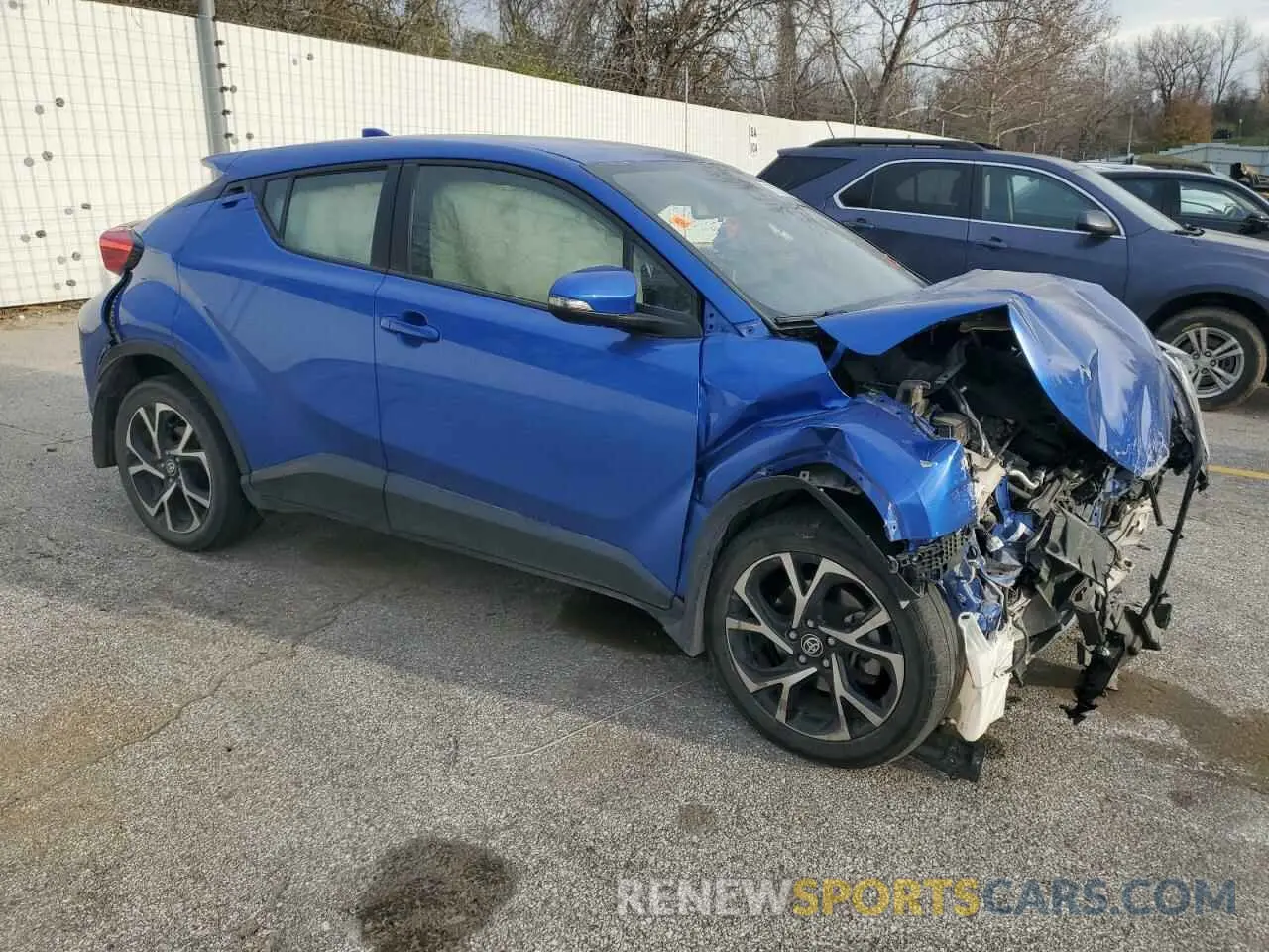 4 fotografías del automóvil dañado JTNKHMBX9L1070206 TOYOTA C-HR 2020