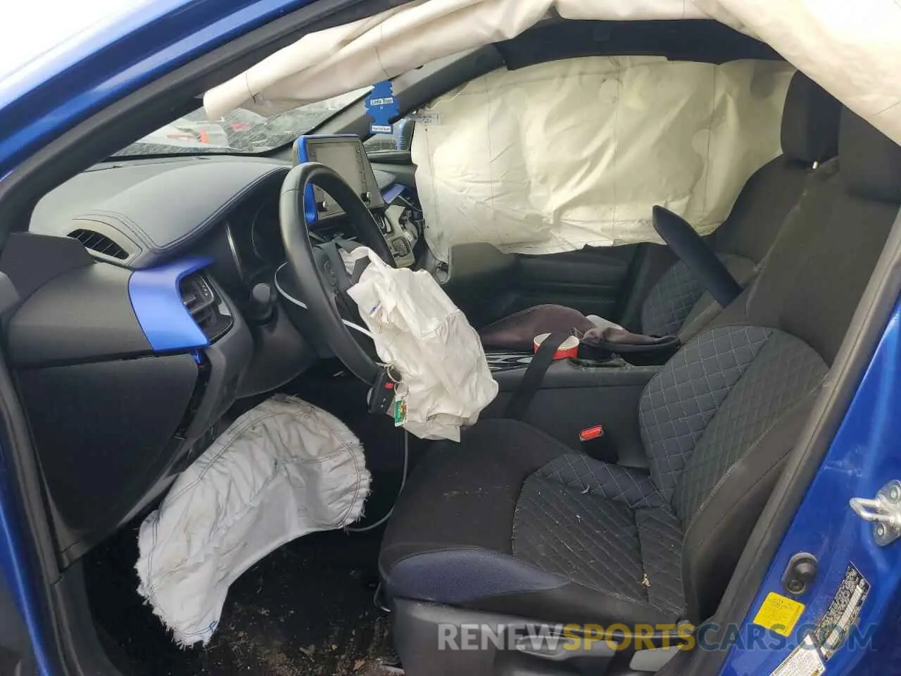 7 fotografías del automóvil dañado JTNKHMBX9L1070206 TOYOTA C-HR 2020