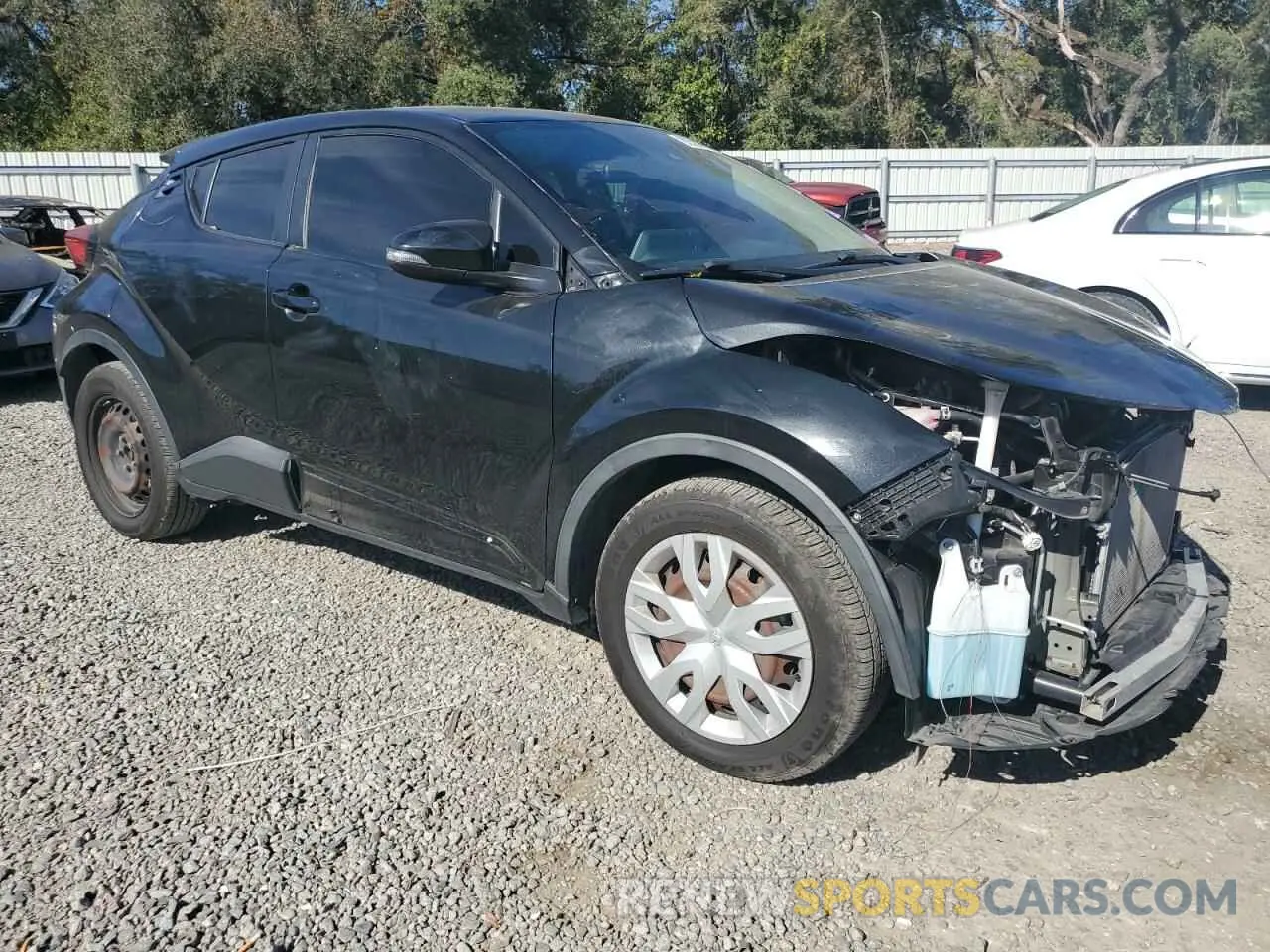 4 fotografías del automóvil dañado JTNKHMBX9L1073624 TOYOTA C-HR 2020