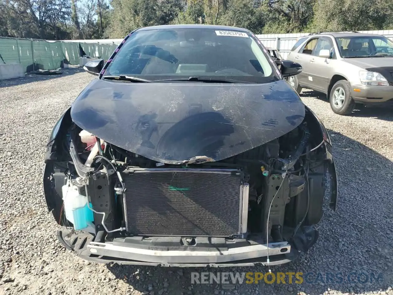 5 fotografías del automóvil dañado JTNKHMBX9L1073624 TOYOTA C-HR 2020