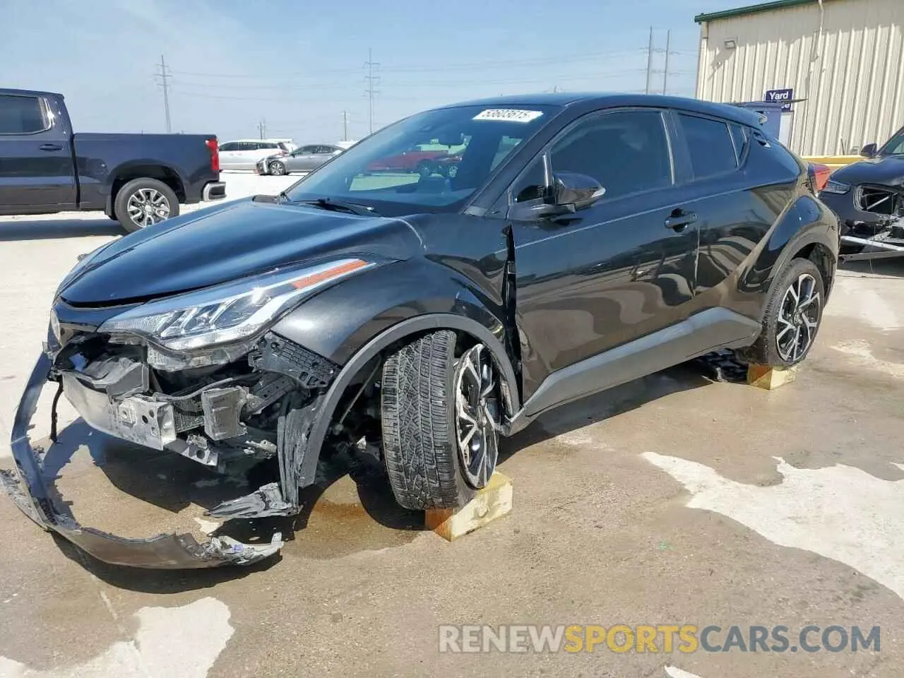 1 fotografías del automóvil dañado JTNKHMBX9L1077558 TOYOTA C-HR 2020