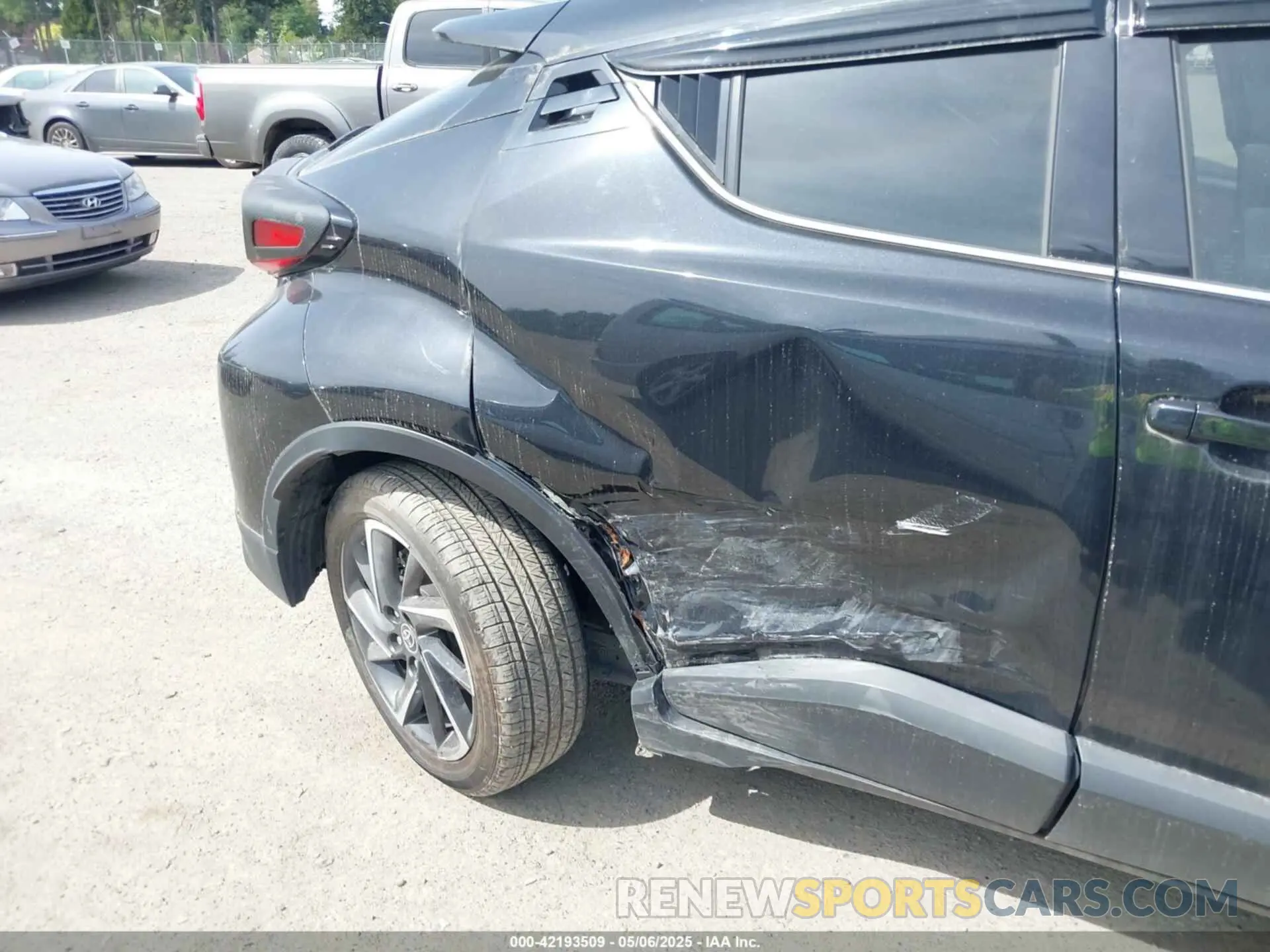 6 fotografías del automóvil dañado JTNKHMBX9L1078869 TOYOTA C-HR 2020